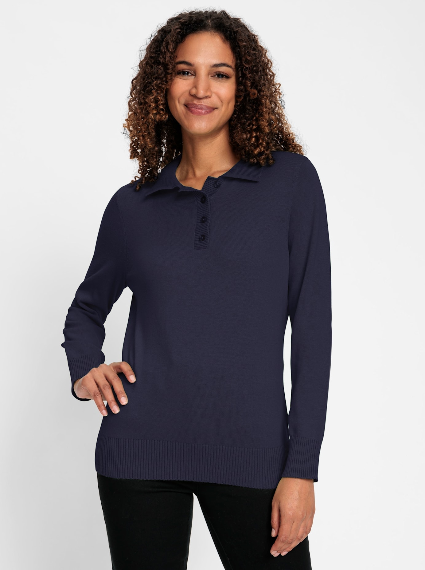 Casual Looks Polokragenpullover "Polopullover"