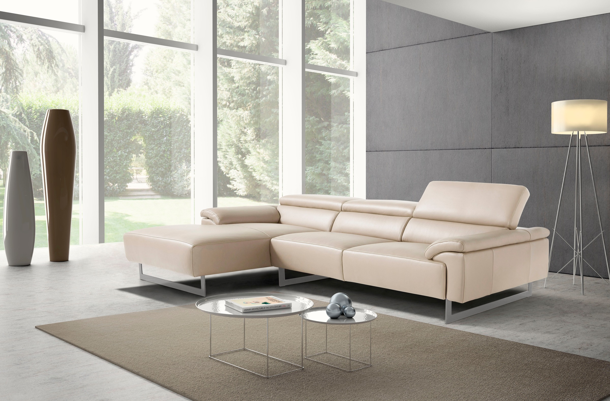 Egoitaliano Ecksofa "Malika, edel und bequem, Designsofa mit hochwertigen B günstig online kaufen