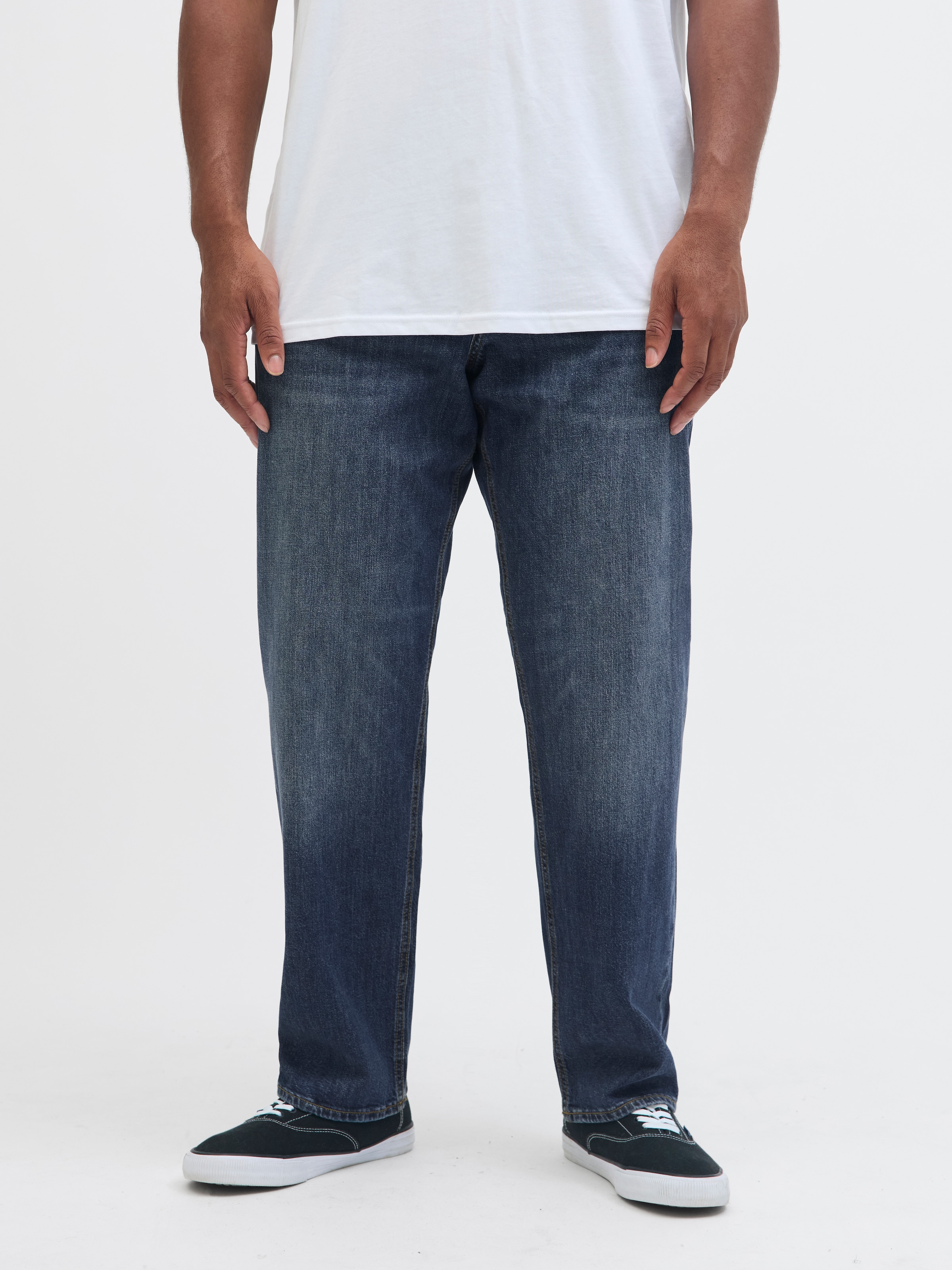 Jack & Jones PlusSize Tapered-fit-Jeans "MIKE ORIGINAL", Bis Weite 48 günstig online kaufen