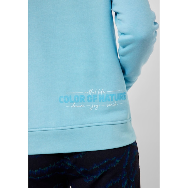 Cecil Sweatshirt »Sweatshirt w. Detail«, mit großem Kragen online bestellen  | BAUR