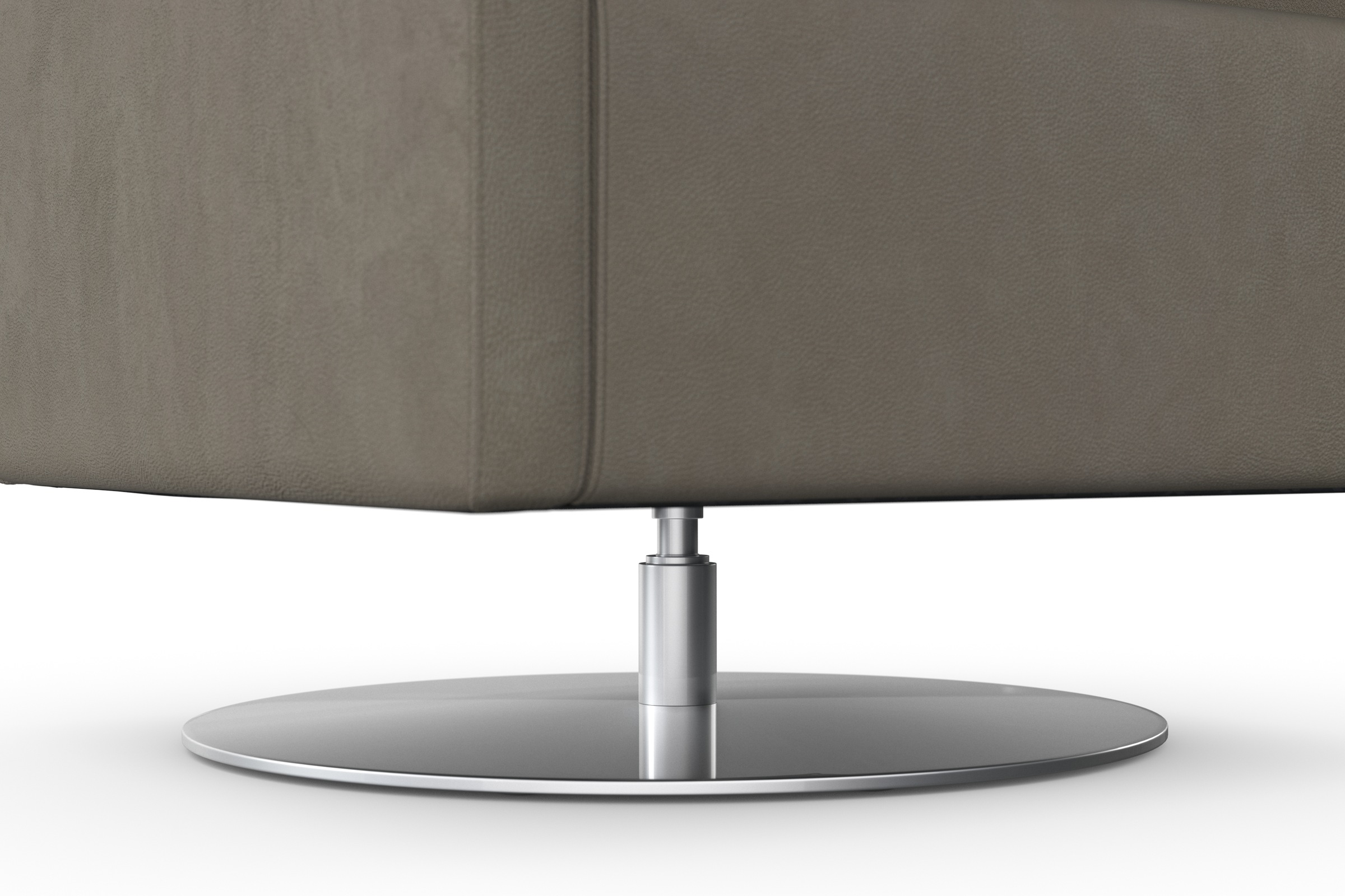 machalke® Drehsessel »single«, Ledersessel mit Drehteller, inklusive Drehfunktion