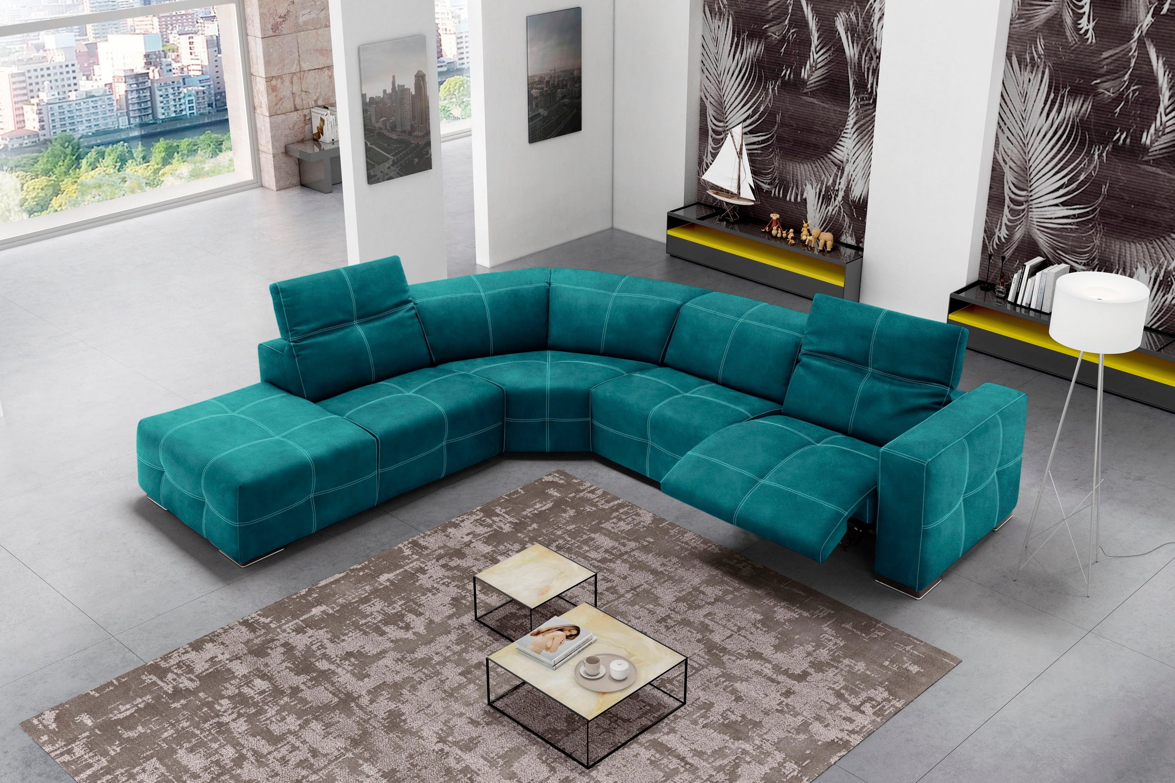 Egoitaliano Ecksofa "Sauvanne, Designsofa der Extraklasse, elegant und bequ günstig online kaufen