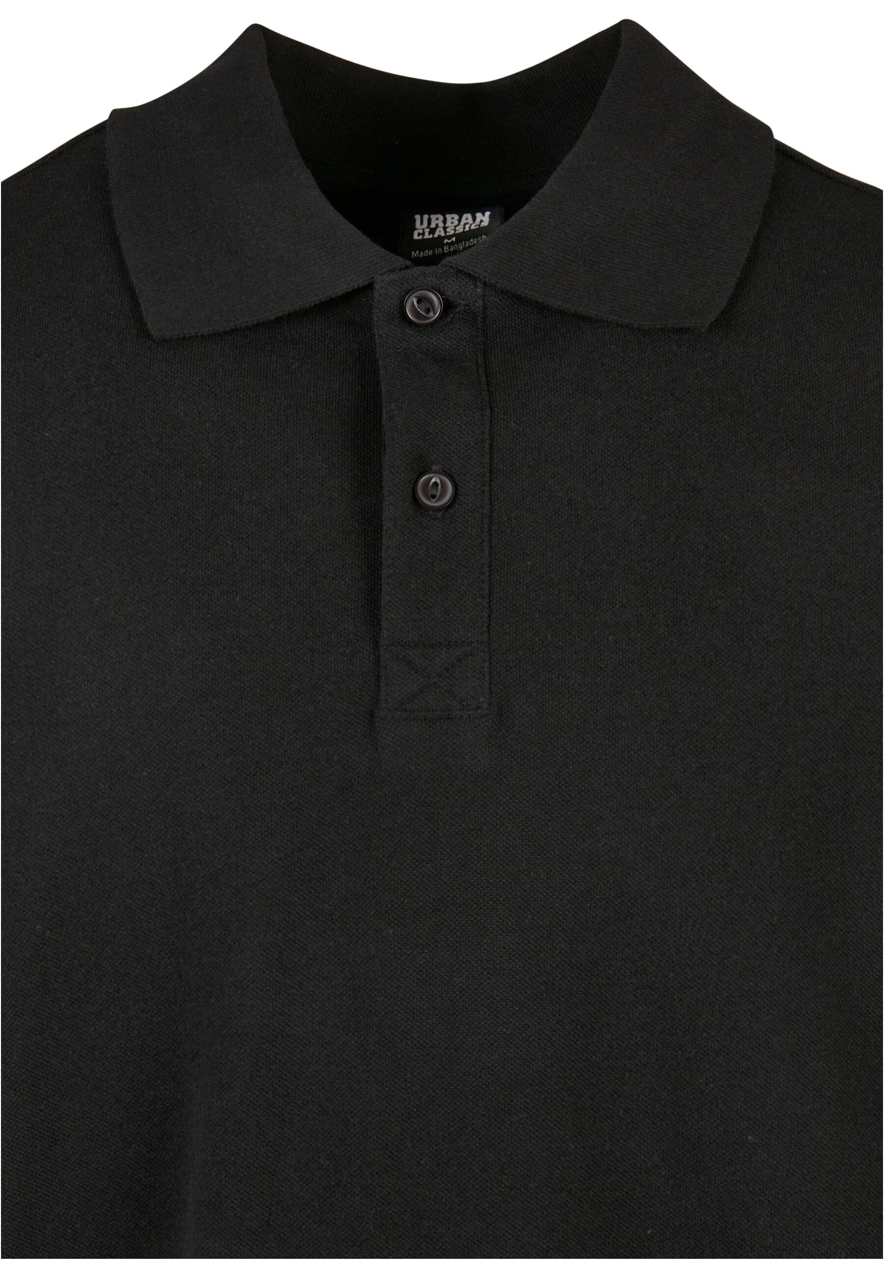 URBAN CLASSICS Poloshirt »Urban Classics Herren Boxy Polo Longsleeve«, (1 tlg.)