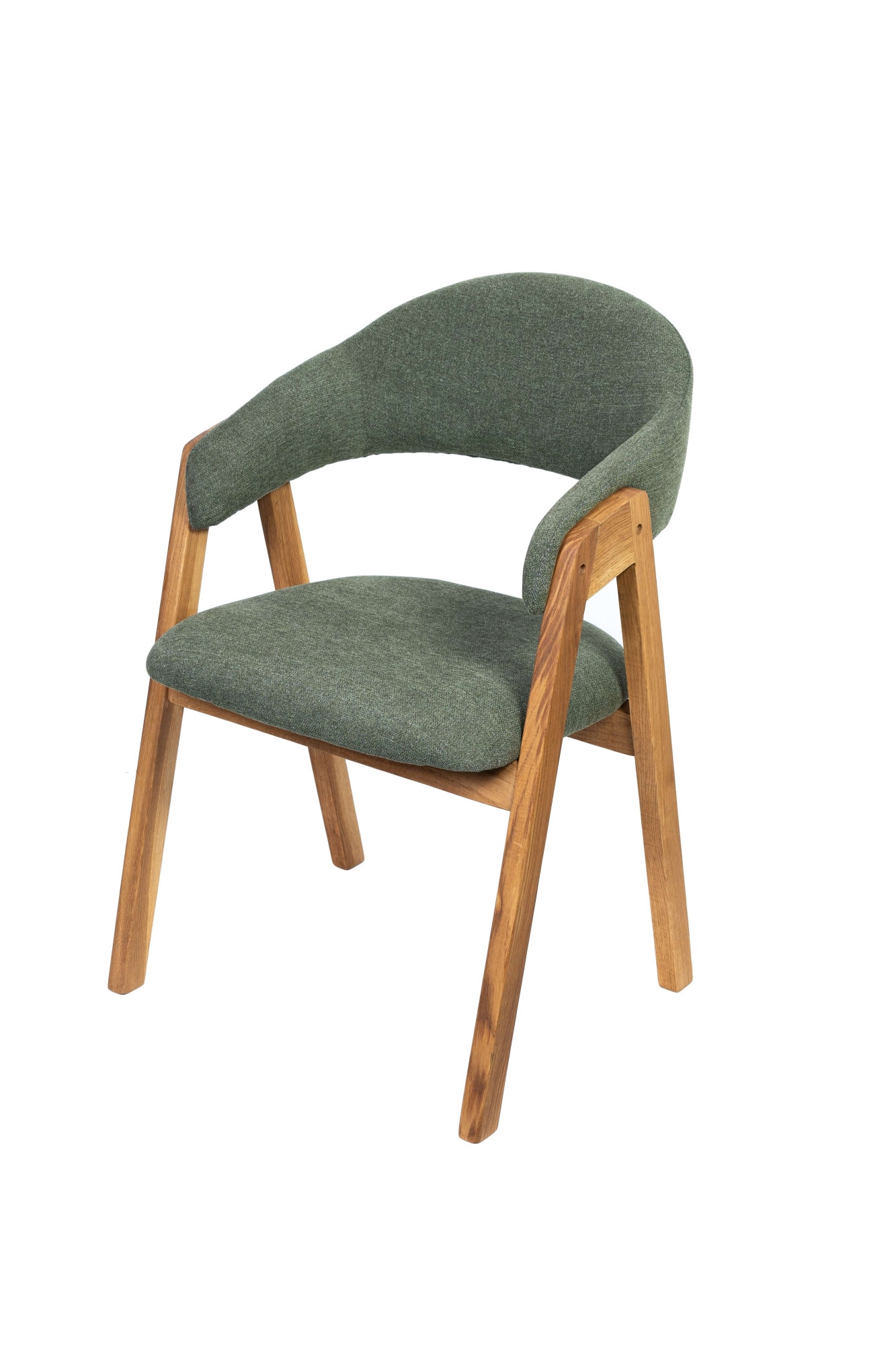 OTTO home Armlehnstuhl »Arco Polsterstuhl, Esszimmerstuhl, Küchenstuhl, 4-Fußstuhl« () 2 Stk.Bequem und stilvoll. Gepolstert. Massivholzbeine