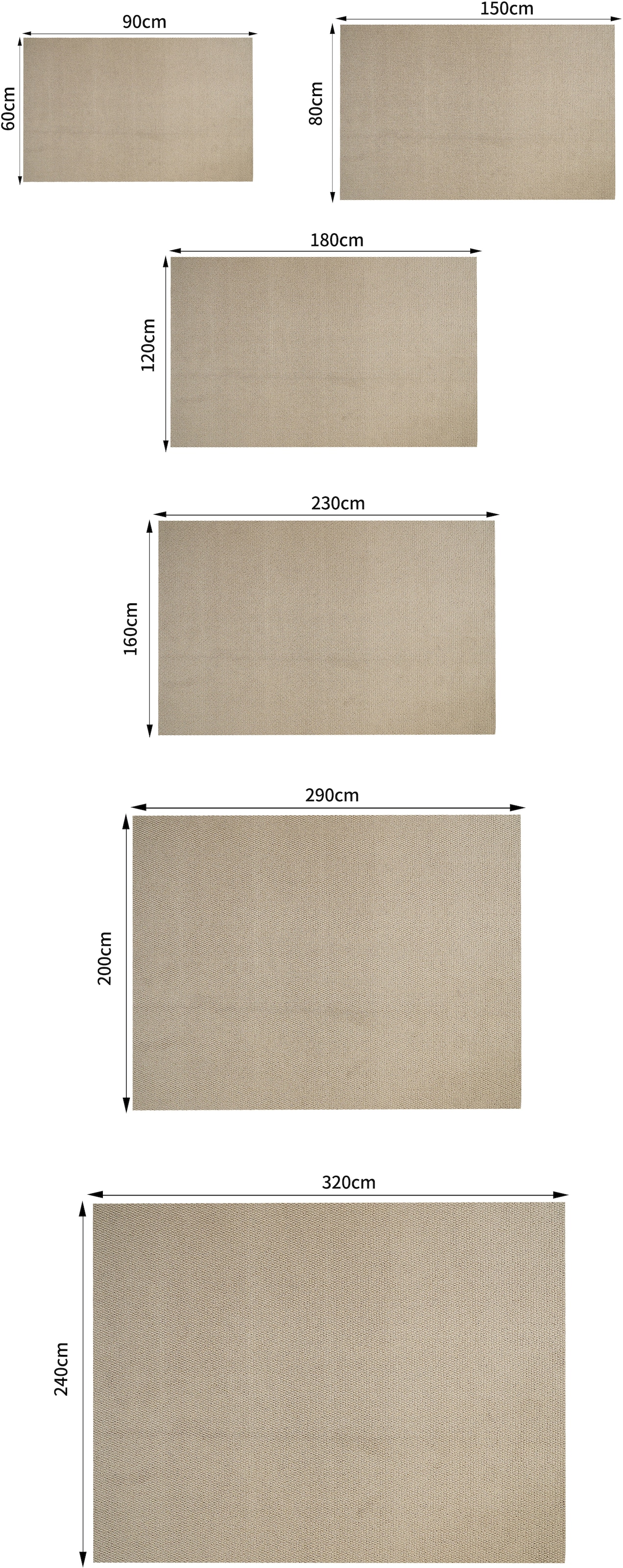 s.Oliver Teppich »Lenni«, rechteckig, 10 mm Höhe, Uni-Farben, kurzflor, waschbar, Wohnzimmer, Schlafzimmer