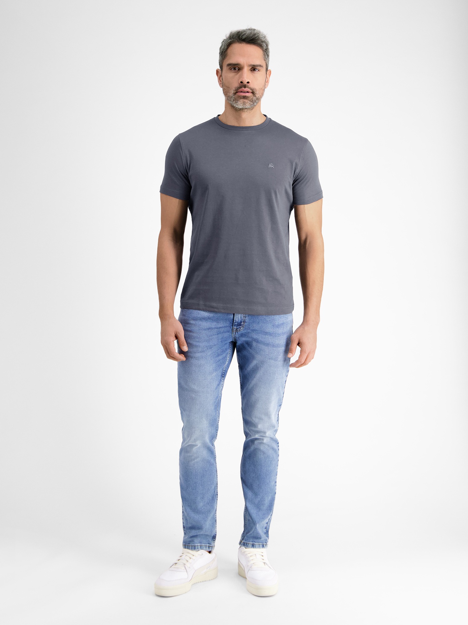 LERROS Herren T-Shirt Rock Grau Gr. L 3