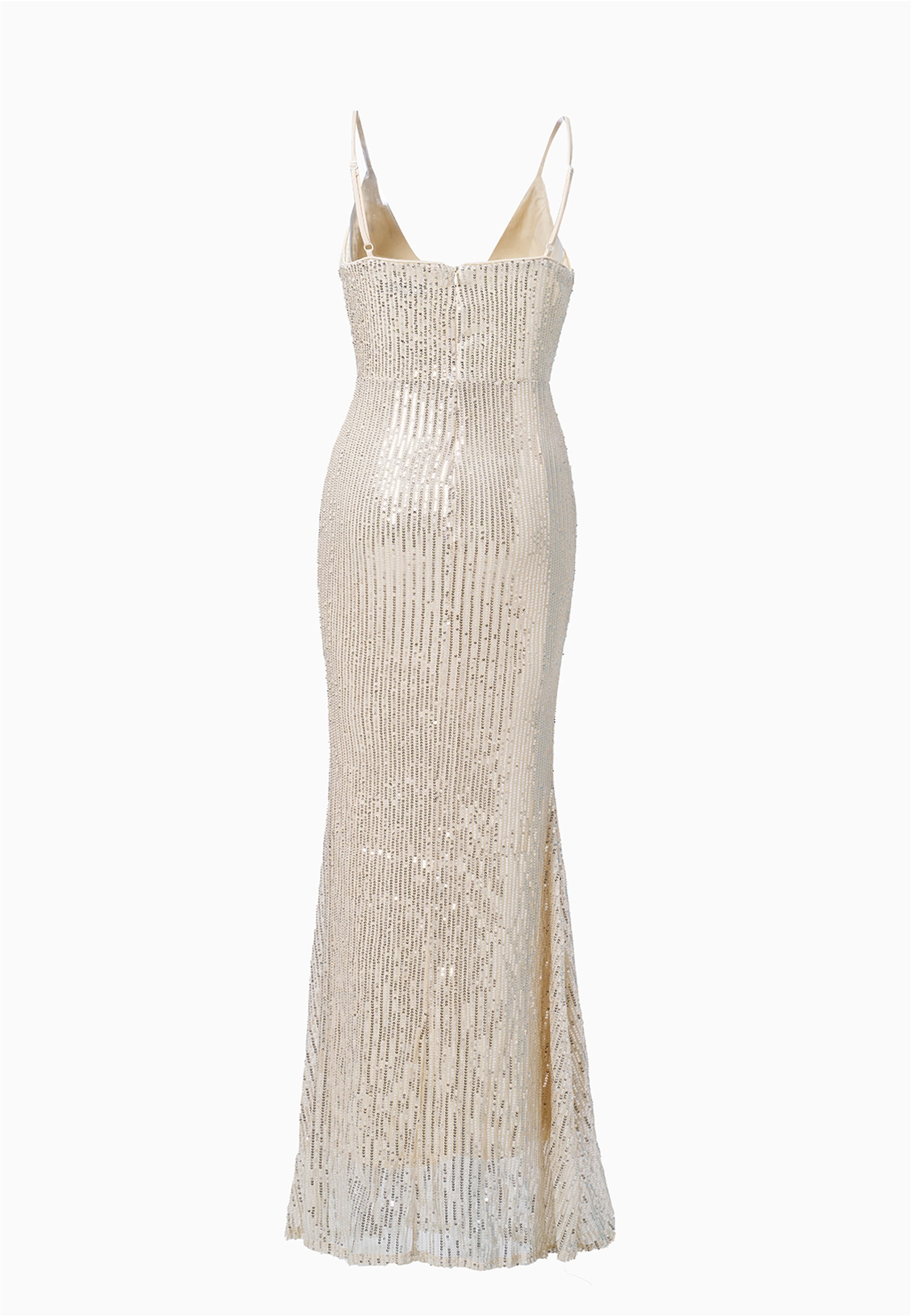Moda Minx Jerseykleid »MEGAN«, im schimmernden Design mit Beinschlitz
