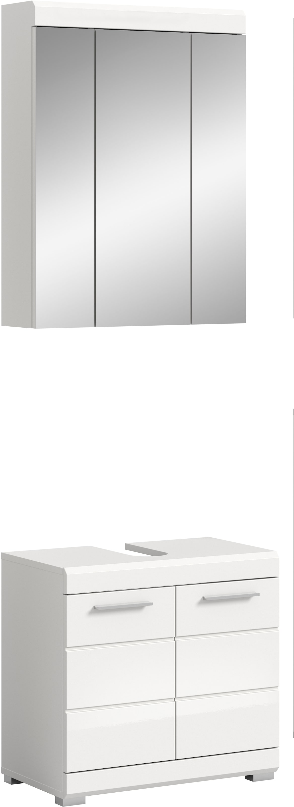 welltime Badmöbel-Set "Siena, 2 tlg., bestehend aus: Waschbeckenunterschran günstig online kaufen