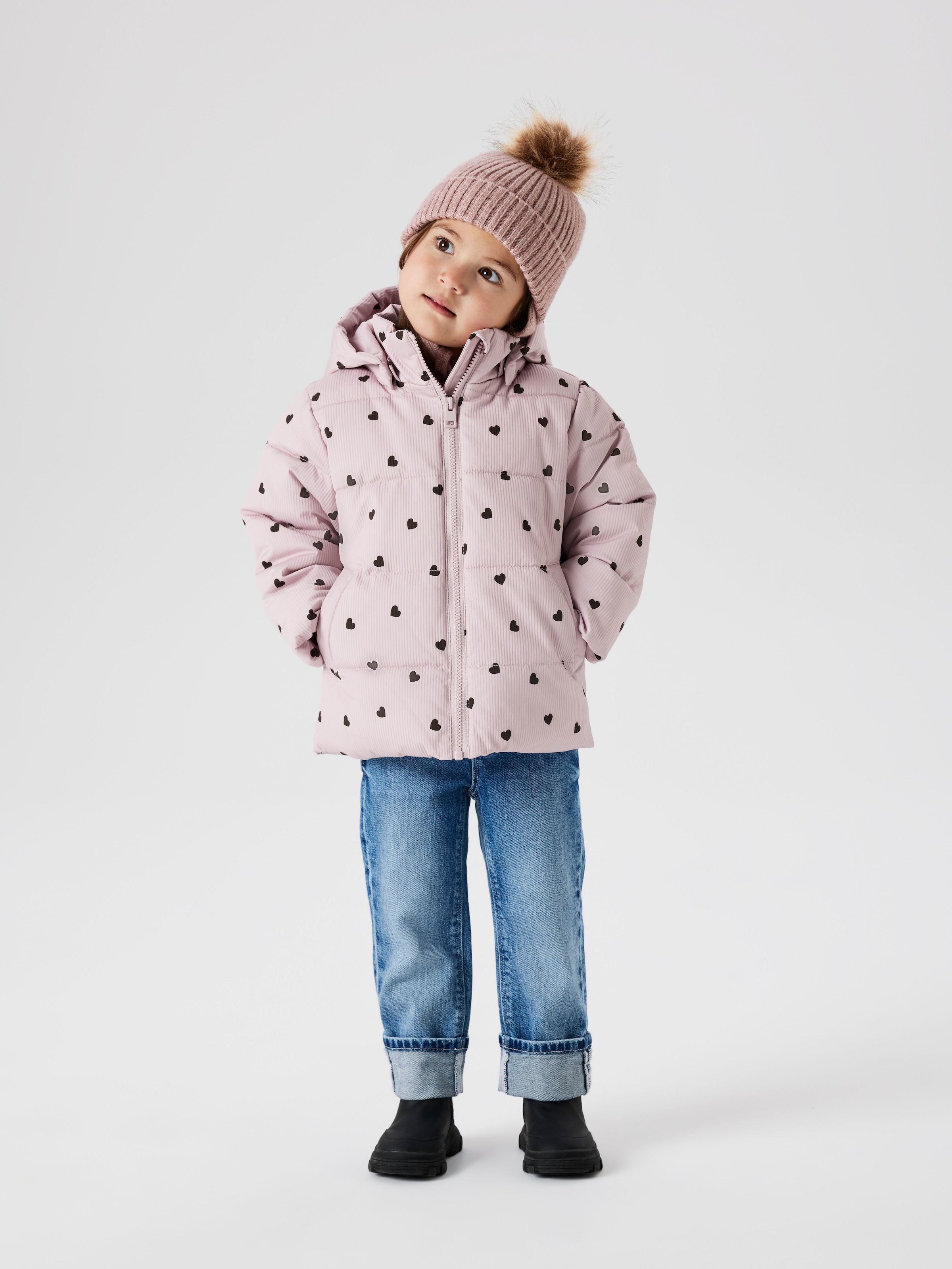 Name It Steppjacke »NMFMONDAY PUFFER JACKET«, mit Kapuze