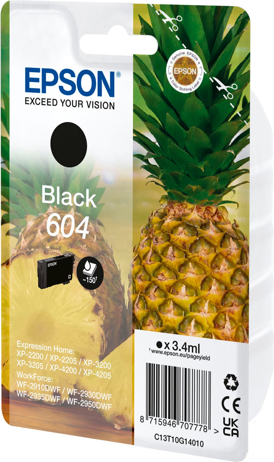 Epson Tintenpatrone »604 Druckerpatrone«