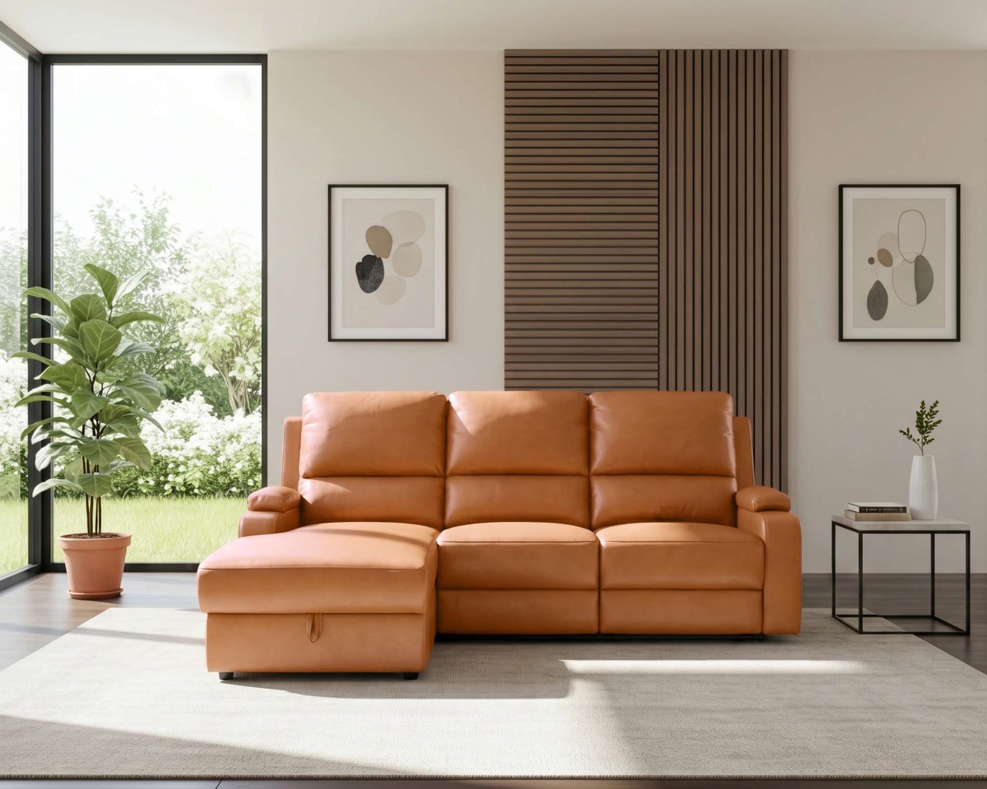 OTTO home Ecksofa "NAPORI Kunstleder, Multimediasofa, L-Form" man. oder elektr. Relaxfuntion, USB-A bei elektr. Variante, Staukasten