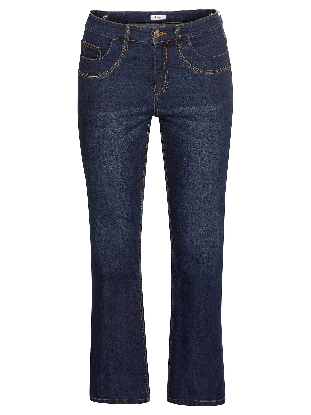 Sheego Bootcut-Jeans »Große Größen«, mit verstellbarem Bund kaufen | BAUR | Bootcut Jeans