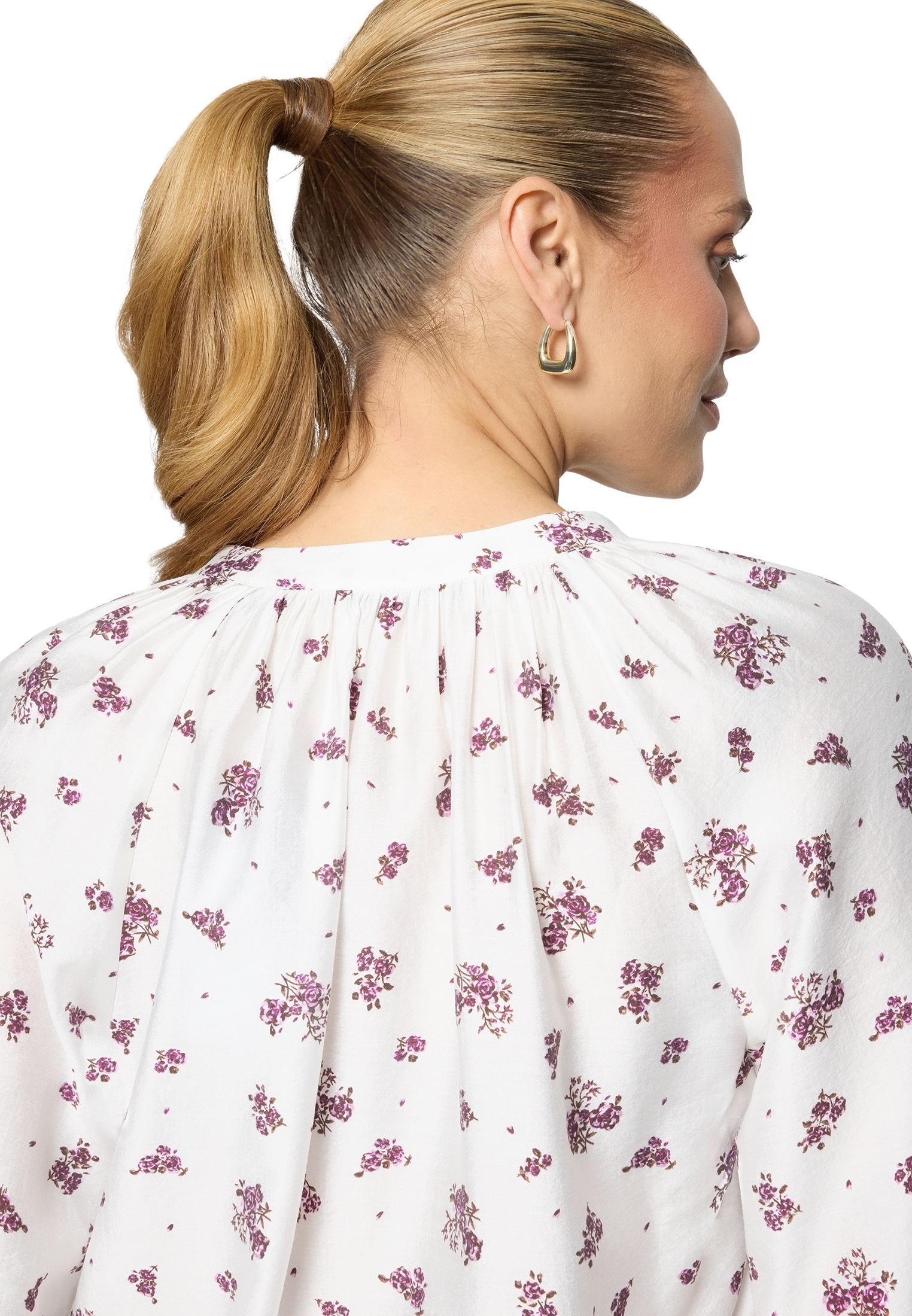 Zero Schlupfbluse »Damen mit Blumen«