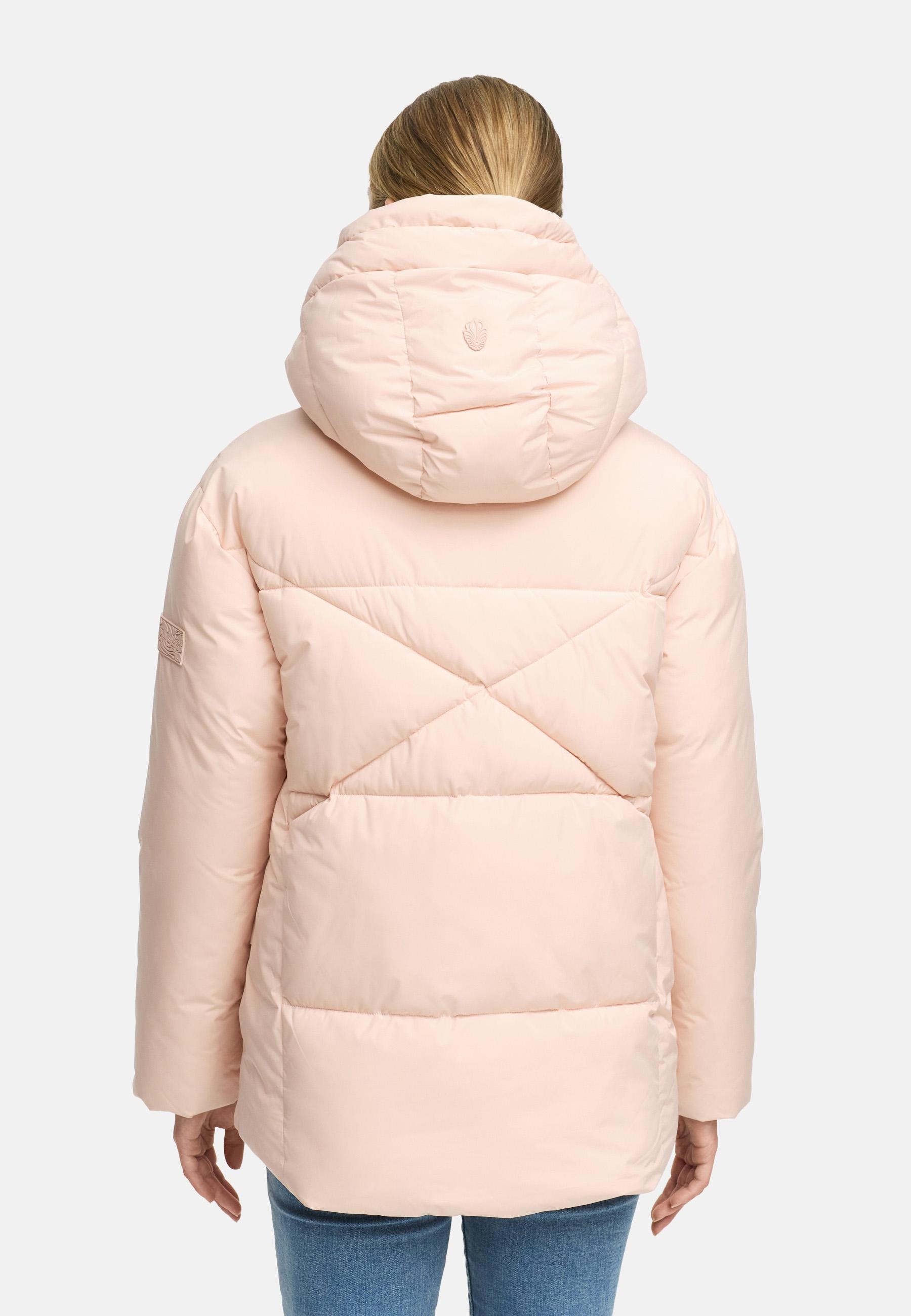 Navahoo Steppjacke »Pastellzauber 14«, mit Kapuze, Winterjacke mit Kapuze