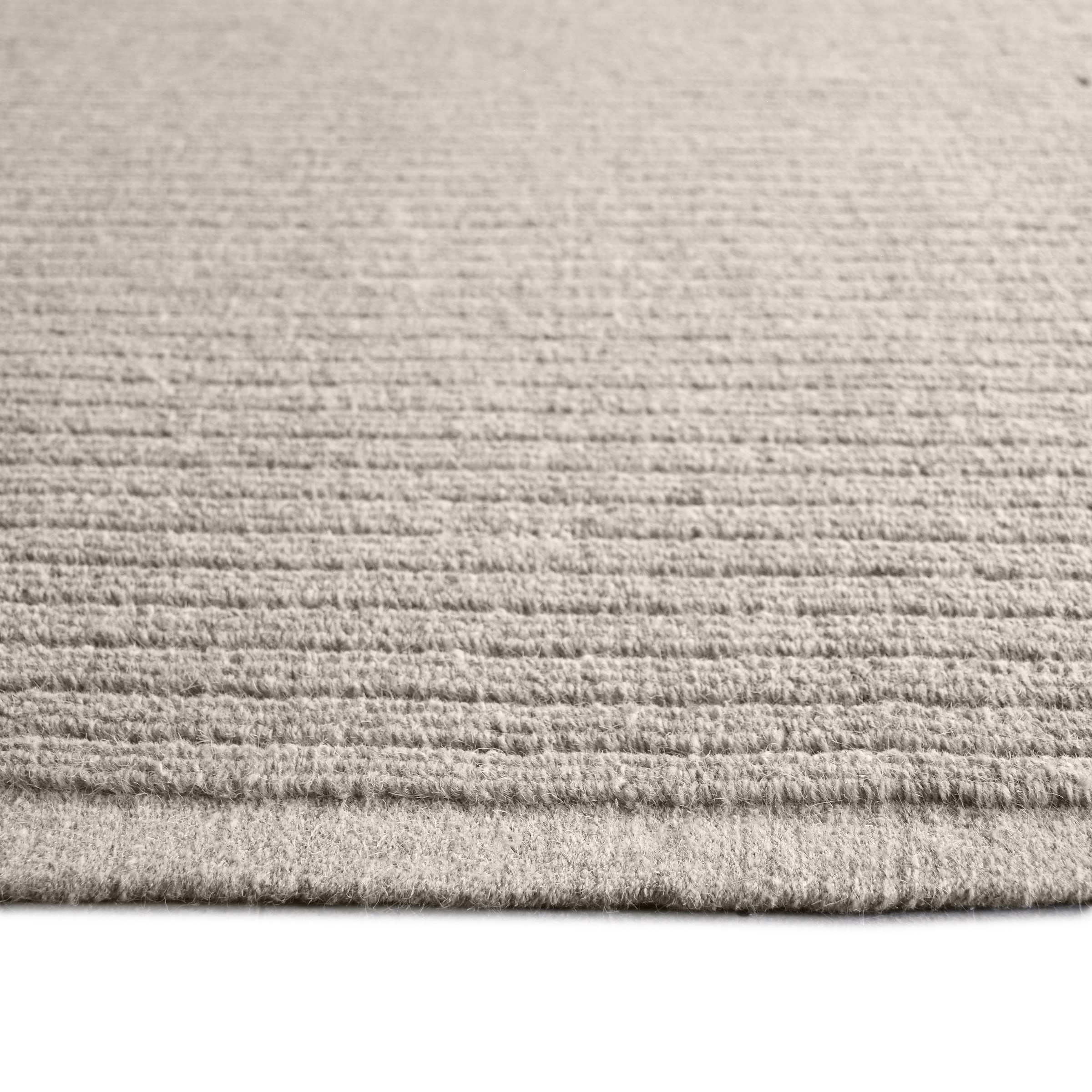 my home Wollteppich »Sola«, rechteckig, 12 mm Höhe, Hoch-Tief-Struktur, Handgearbeitet,Wohnzimmer, Schlafzimmer, Esszimmer