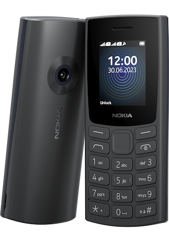 Nokia Handy »110 2G (2023)« Charcoal 45 cm/1...
