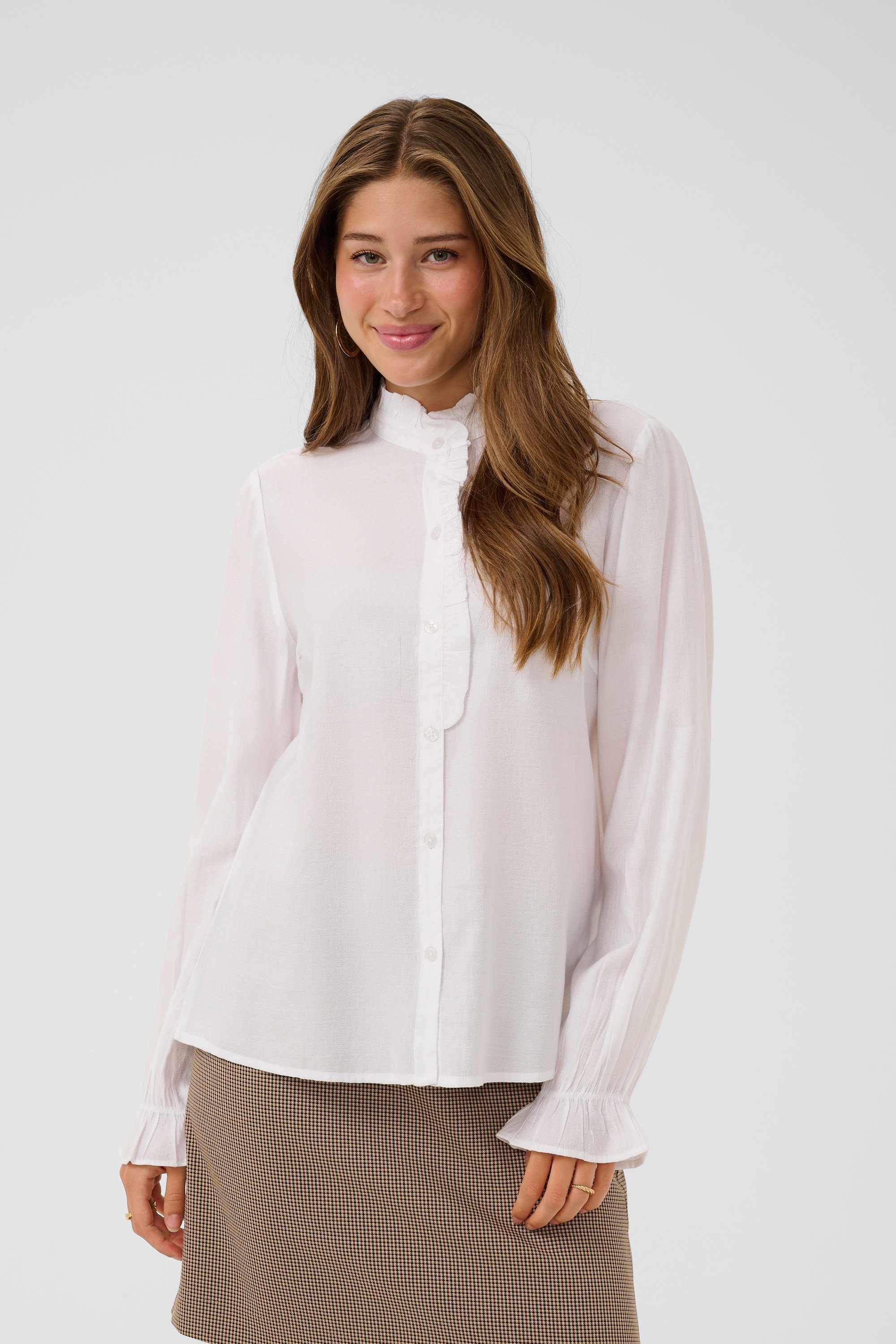 Cream Langarmhemd »Damen Langarm - Hemd CRLiselin«