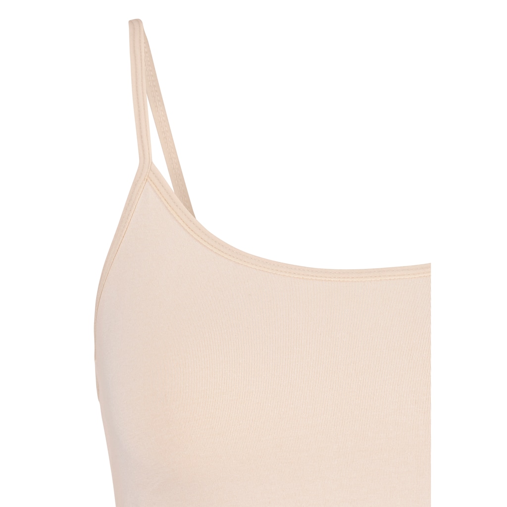 LASCANA Bustier, (Packung, 2 tlg., 2 Stück), aus elastischer Baumwolle