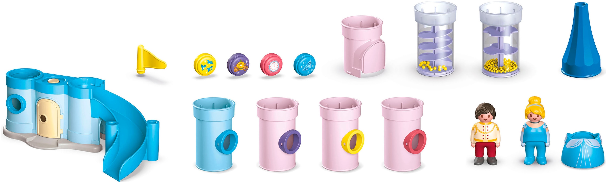 Playmobil® Konstruktions-Spielset »Cinderellas Schloss (71457), JUNIOR & Disney« Made in Europe