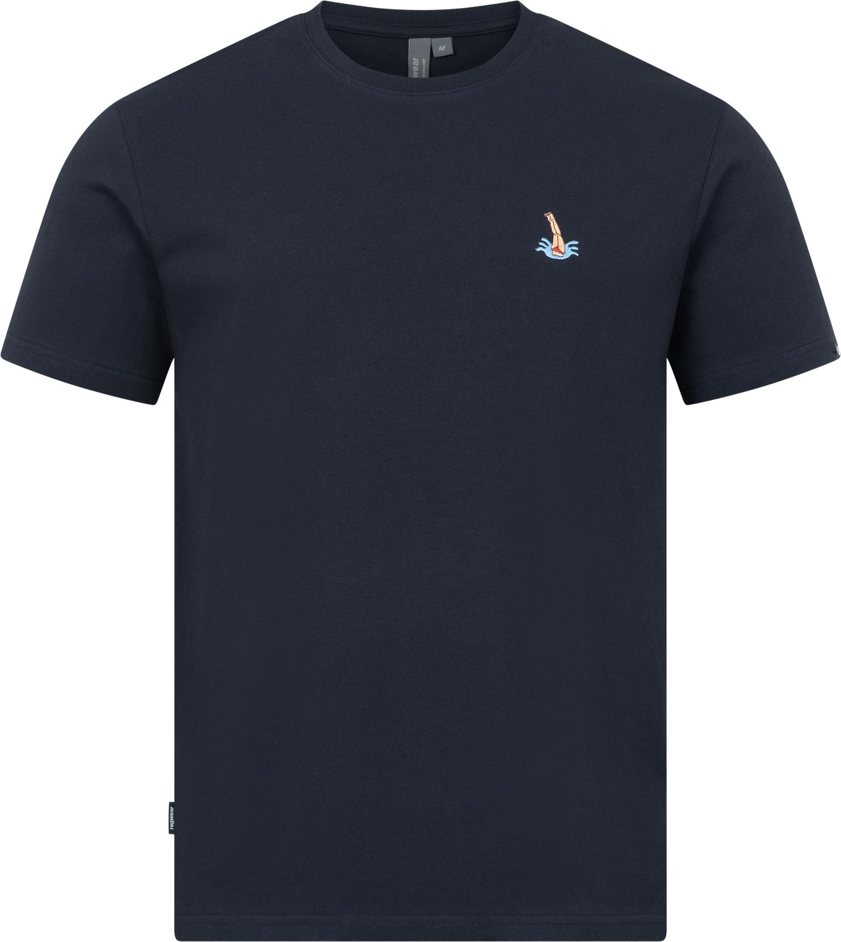 Ragwear T-Shirt »Samms A Gots YOUMODO« Kurzärmliges Shirt mit Schwimmer-Stickerei