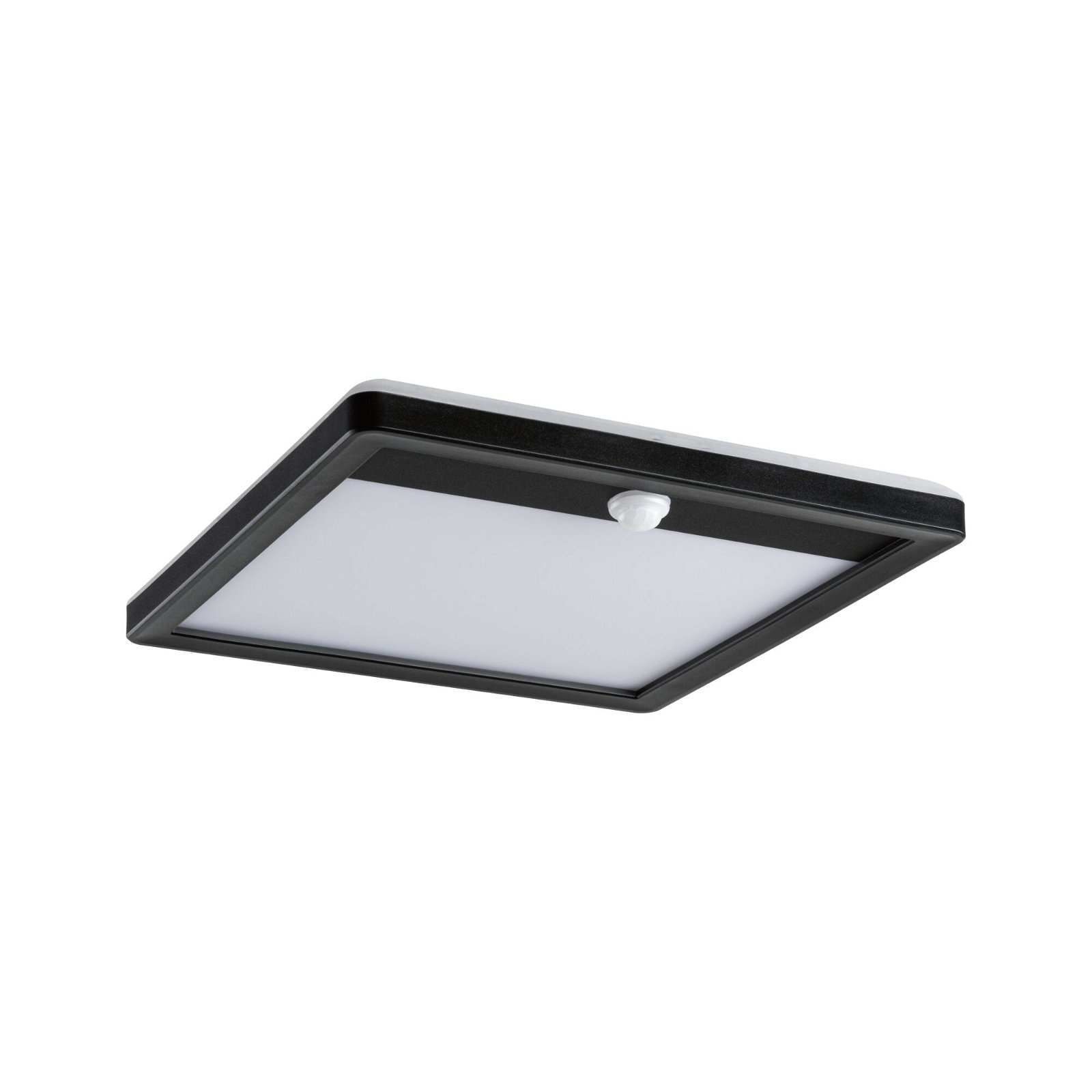 Paulmann LED Außen-Wandleuchte »Außenpanel Lamina 250x47mm 3000K 14,5W 950lm 230V Kunststoff«, 1 flammig-flammig, Backlight Bewegungsmelder seewasserresistent IP44 3000 K, eckig