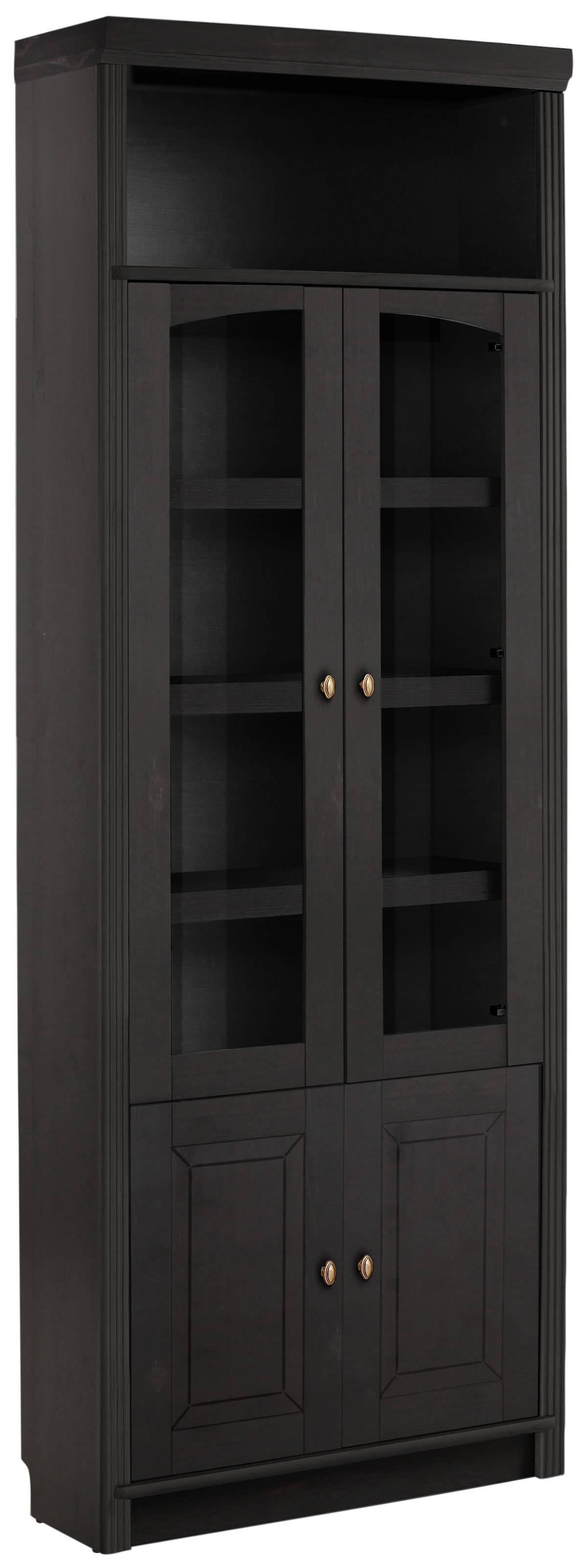 Home affaire Bücherregal "Soeren" Tiefe 29 cm, Höhe 220 cm, 4 Türen, FSC-ze günstig online kaufen