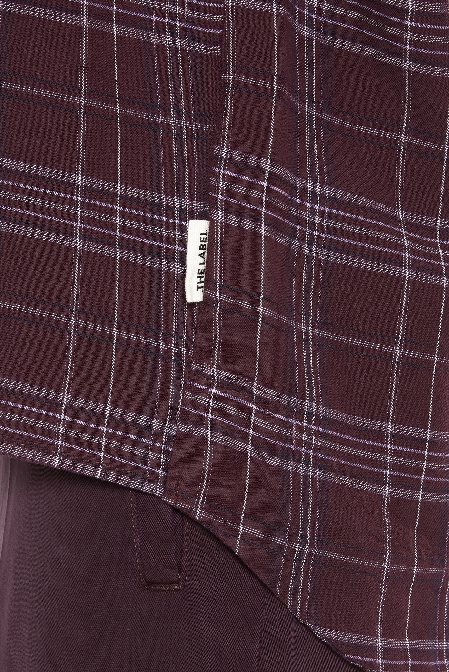 SENSES.THE LABEL Kurzarmbluse, mit Baumwolle