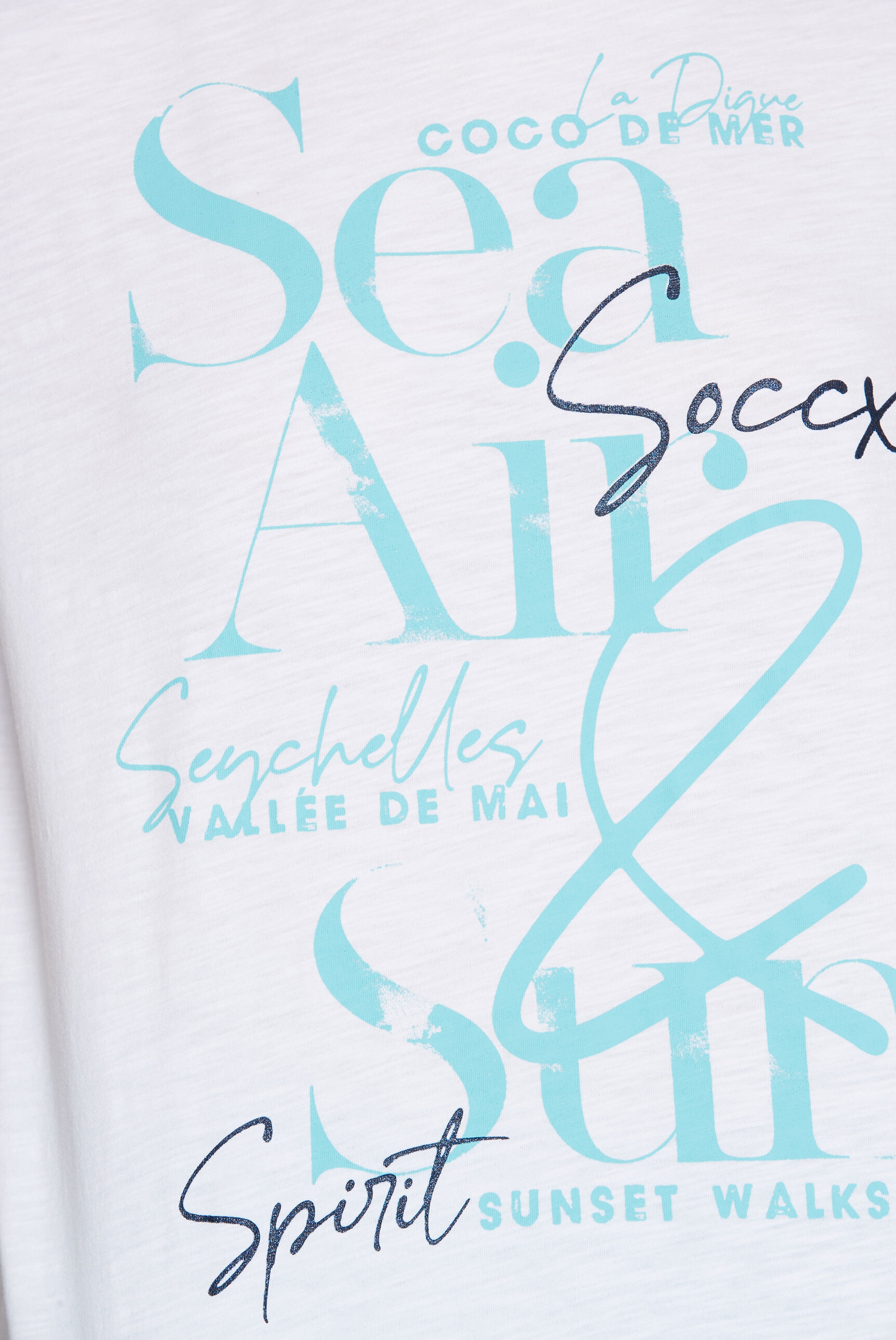 SOCCX Rundhalsshirt, aus Baumwolle