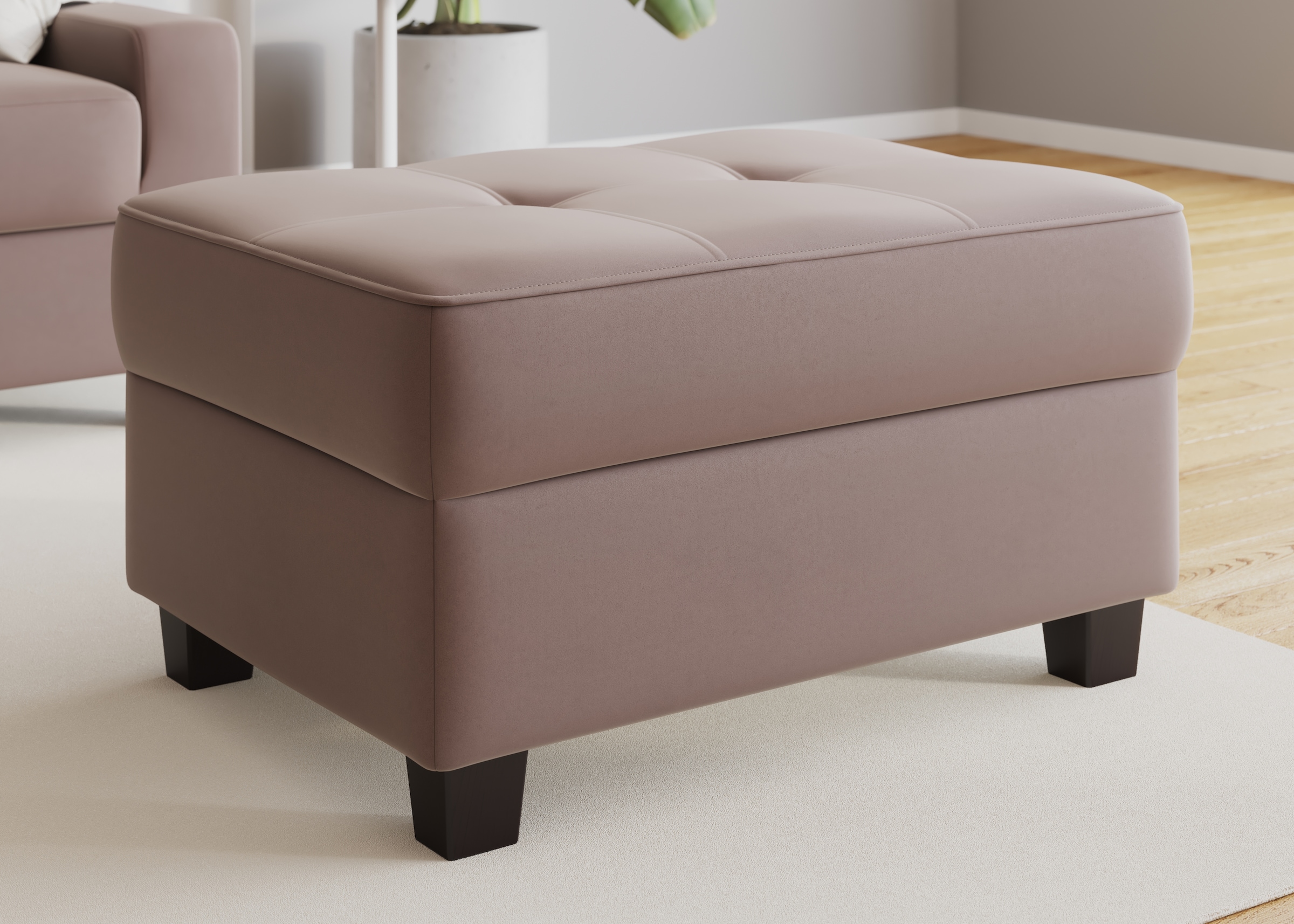 DOMO collection Polsterhocker »Florentina«