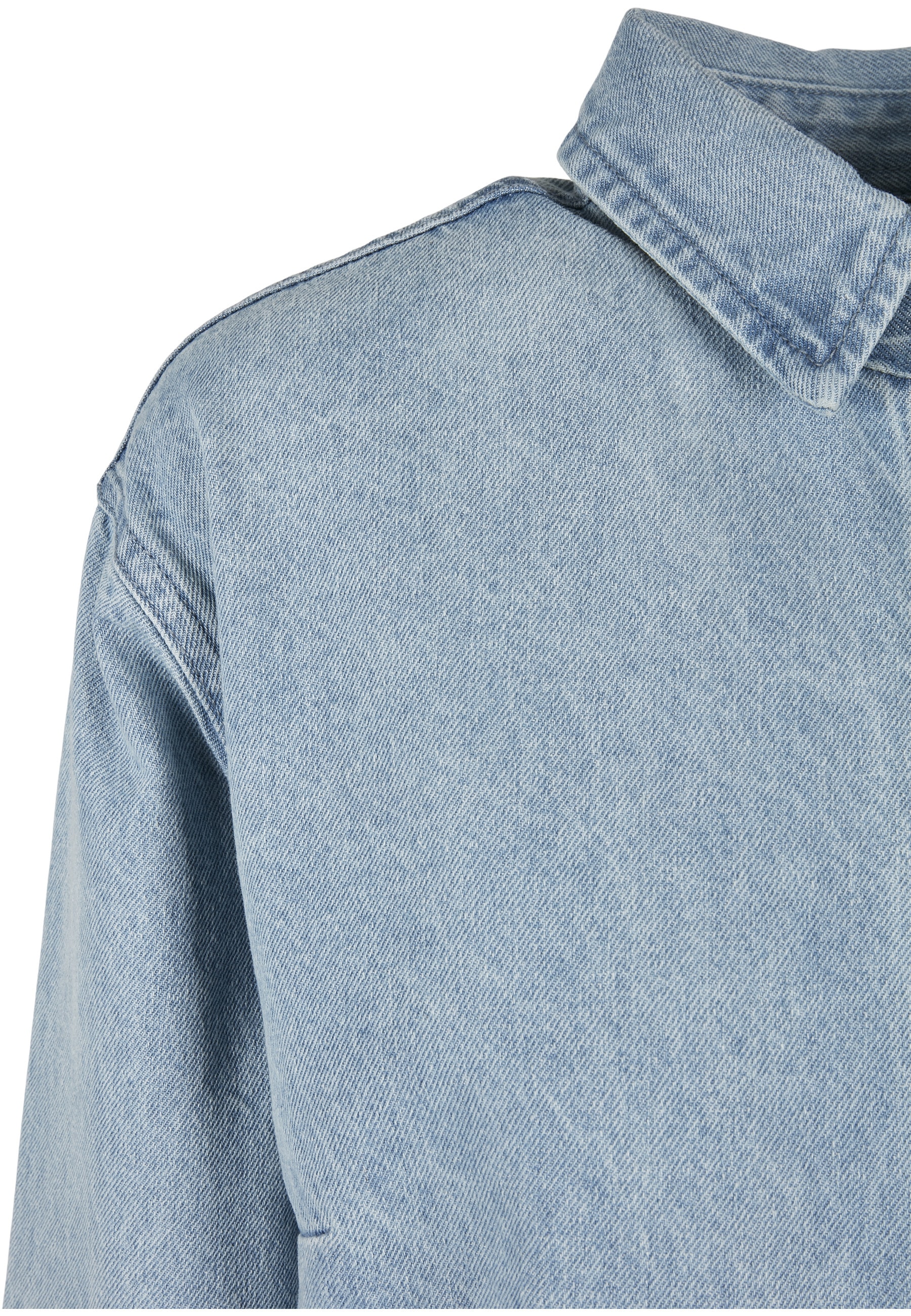 URBAN CLASSICS A-Linien-Kleid »Urban Classics Ladies Oversized Denim Shirt Dress« 1 tlg.