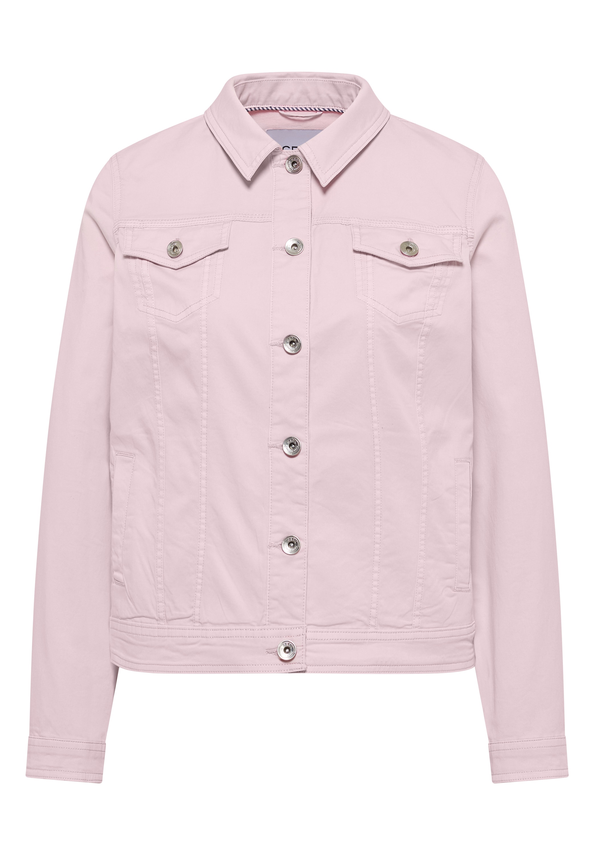 Cecil Jeansjacke ohne Kapuze aus Baumwolle mit Stretchanteil