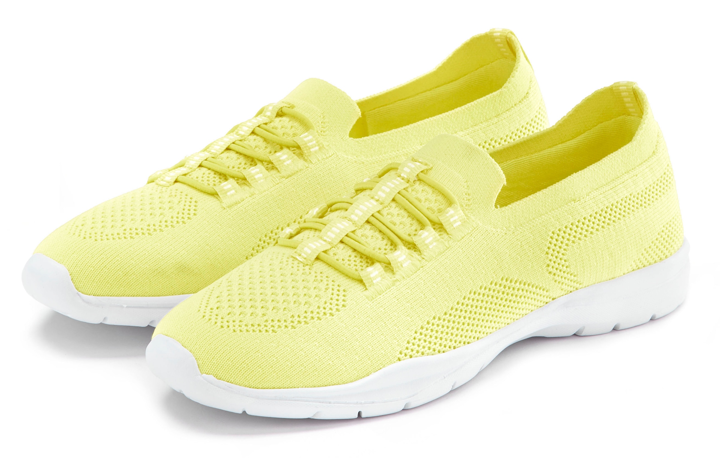 LASCANA Sneaker "Slipper, Halbschuh" aus leichtem Textil-Material VEGAN günstig online kaufen