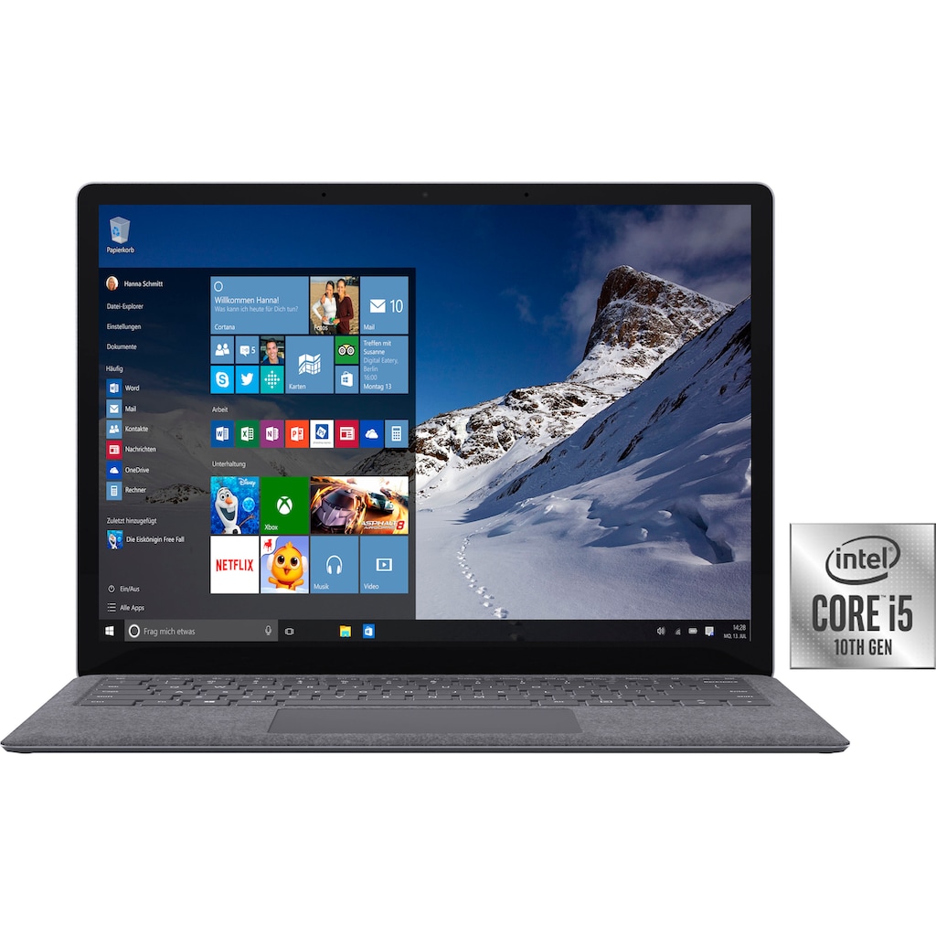 Microsoft Notebook »Surface Laptop 4«, 34,29 cm, / 13,5 Zoll, Intel, Core i5, Iris Plus Graphics, 512 GB SSD