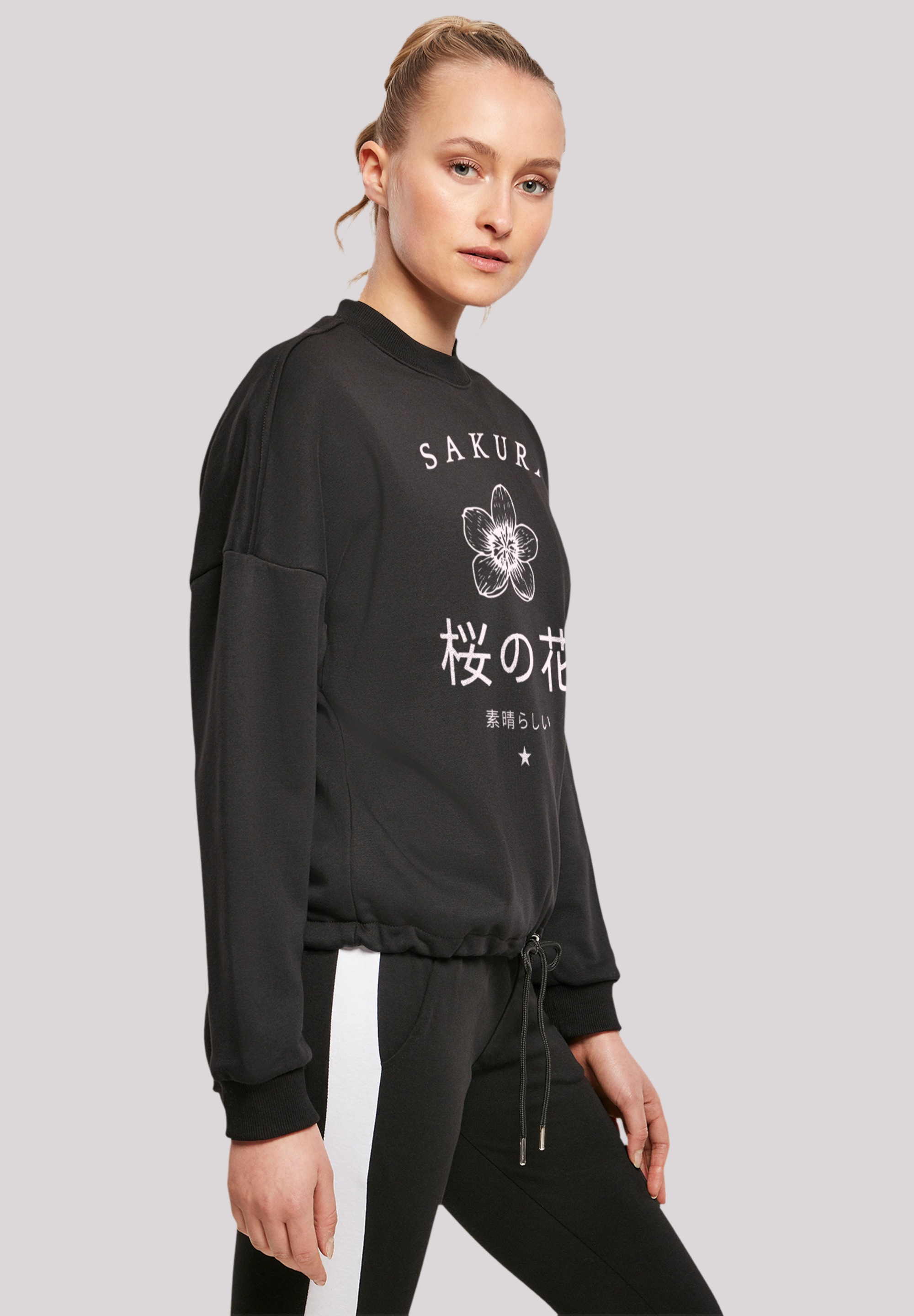 F4NT4STIC Sweatshirt »Sakura Blume Japan«, Print