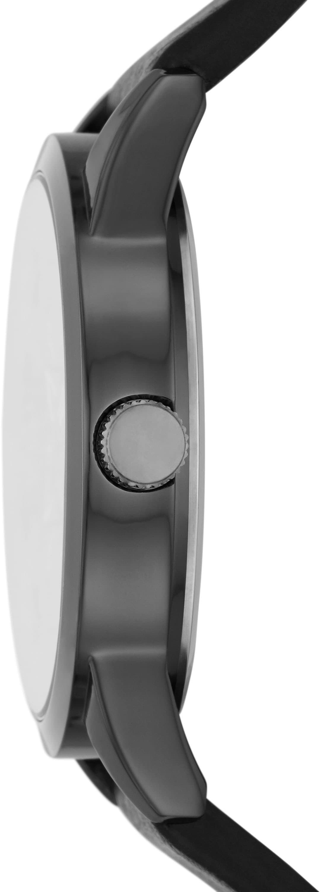 Skechers Quarzuhr, (Set, 5 tlg., mit 4 Schmuckarmbändern), Armbanduhr, Herrenuhr, analog, Leuchtindizes, Geschenkidee