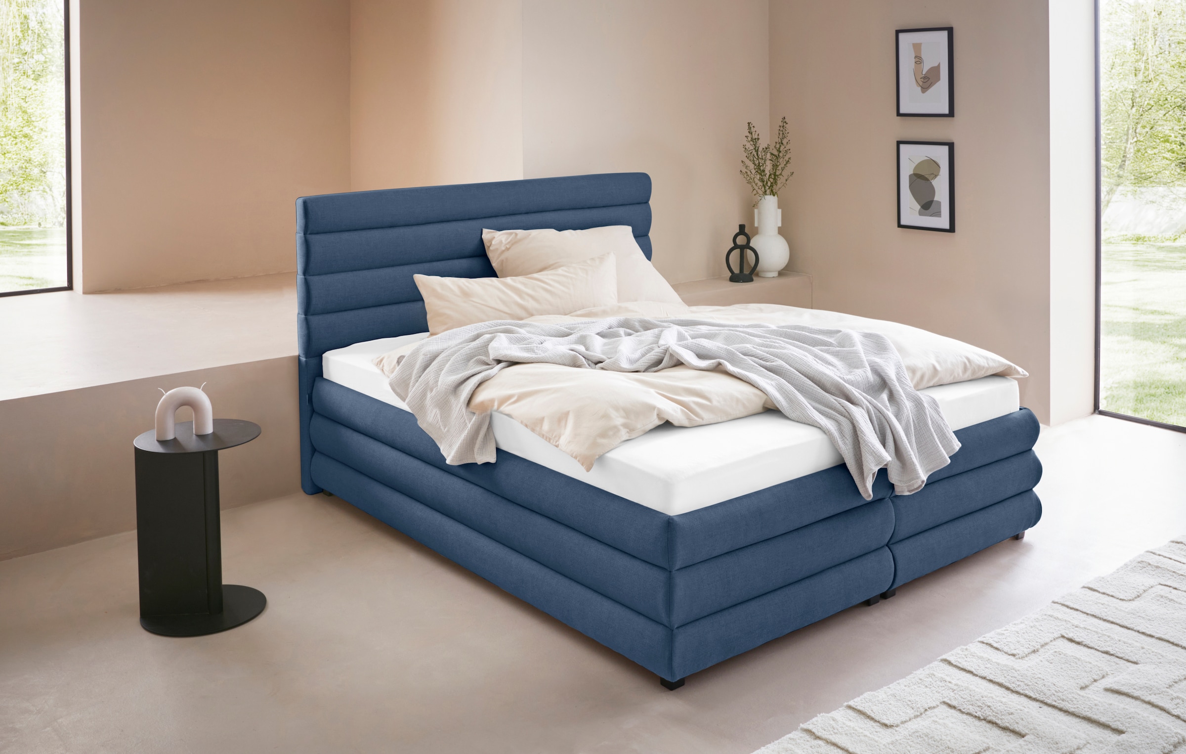 LeGer Home by Lena Gercke Polsterbett "Maylis" wahlweise mit und ohne Matratze und Lattenrost, auch in 200cm Breite