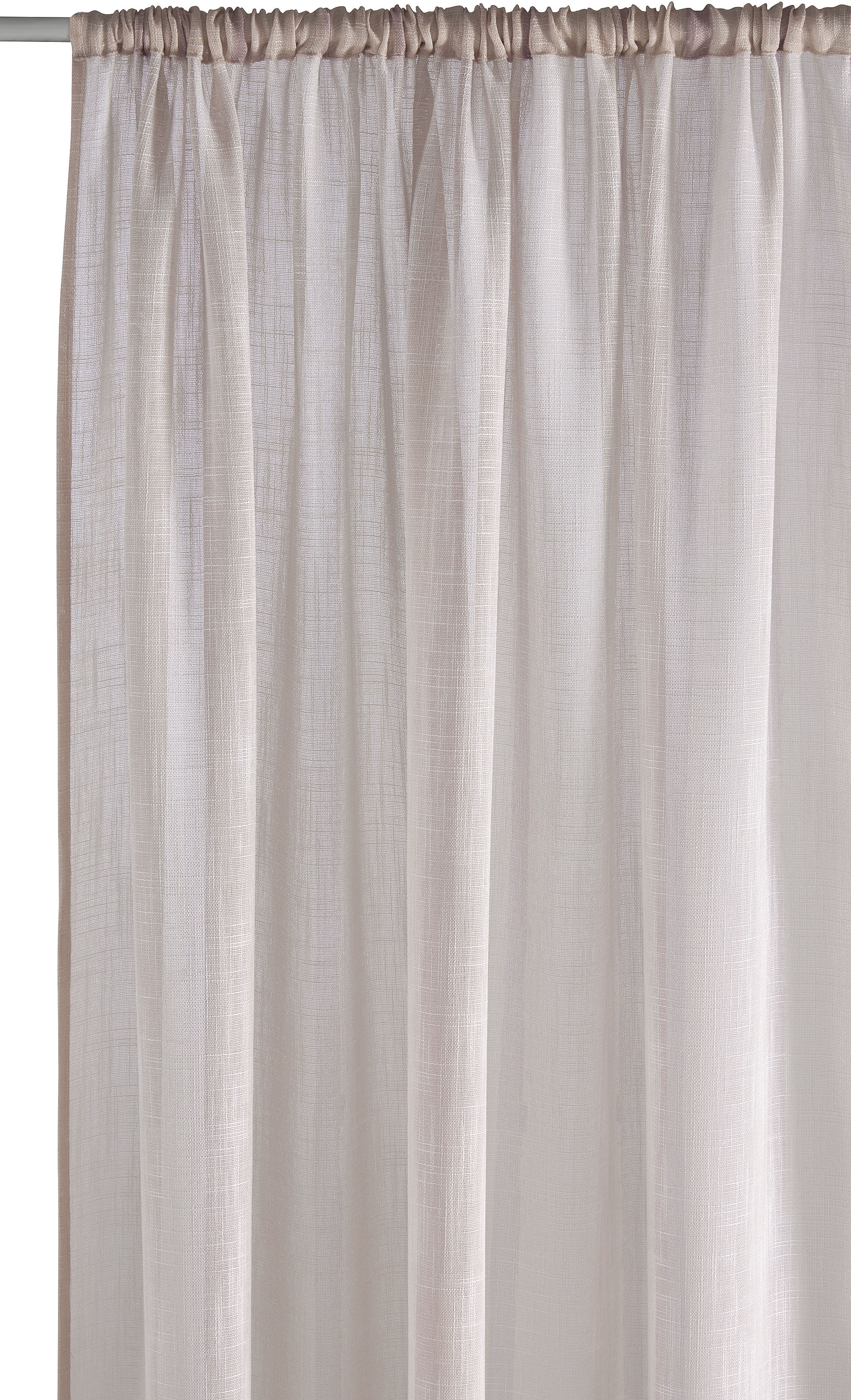 Thumbnail - LeGer Home by Lena Gercke Gardine "Zayla" Stangendurchzug 1 Stk. tlg. Leinenoptik, Stangendurchzug, Pflegeleicht, leicht...