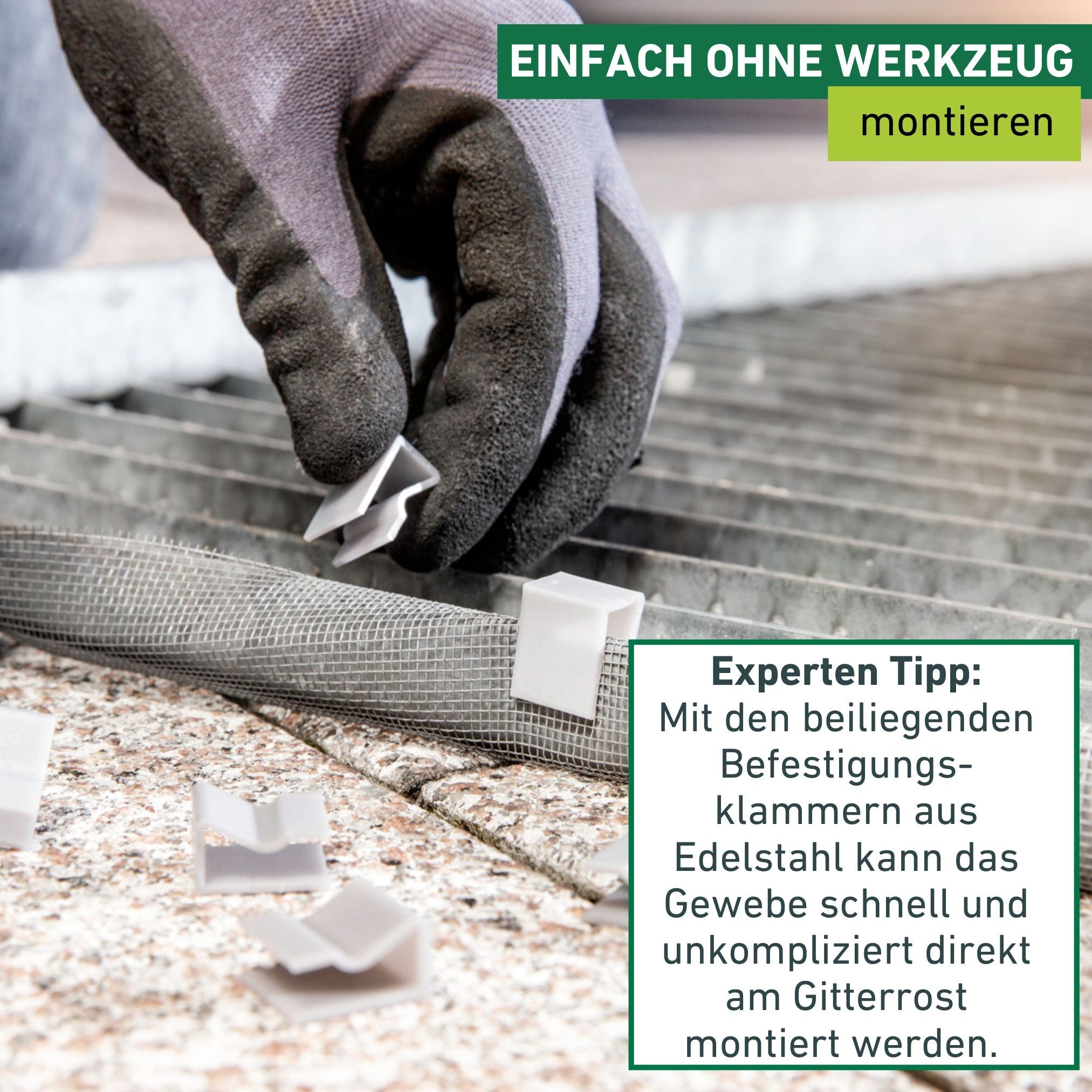 Windhager Lichtschachtabdeckung »zuverlässiger Schutz vor Laub, Ungeziefer, Kellerschacht Schutzgitter« 1 Stk. tlg. individuell kürzbar, erhältlich in Alu-, Edelstahl-, Fiberglasgewebe