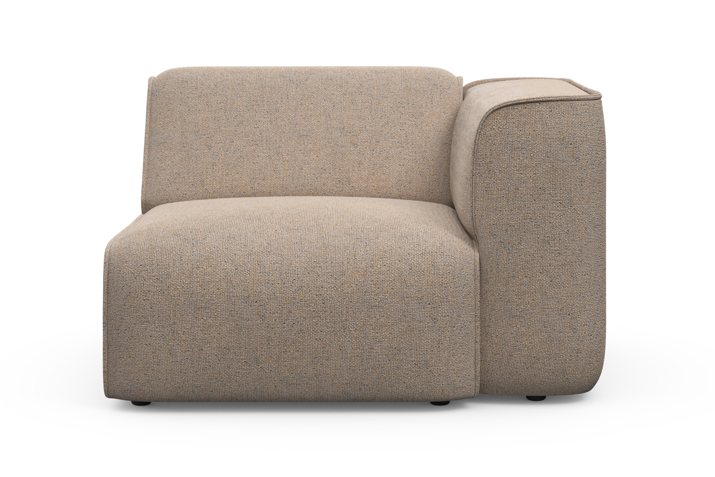 OTTO home Sessel "Sofa-Eckelement, Maße B/T/H: 109/97/46 cm" als Modul oder separat verwendbar, für individuelle Zusammenstellung