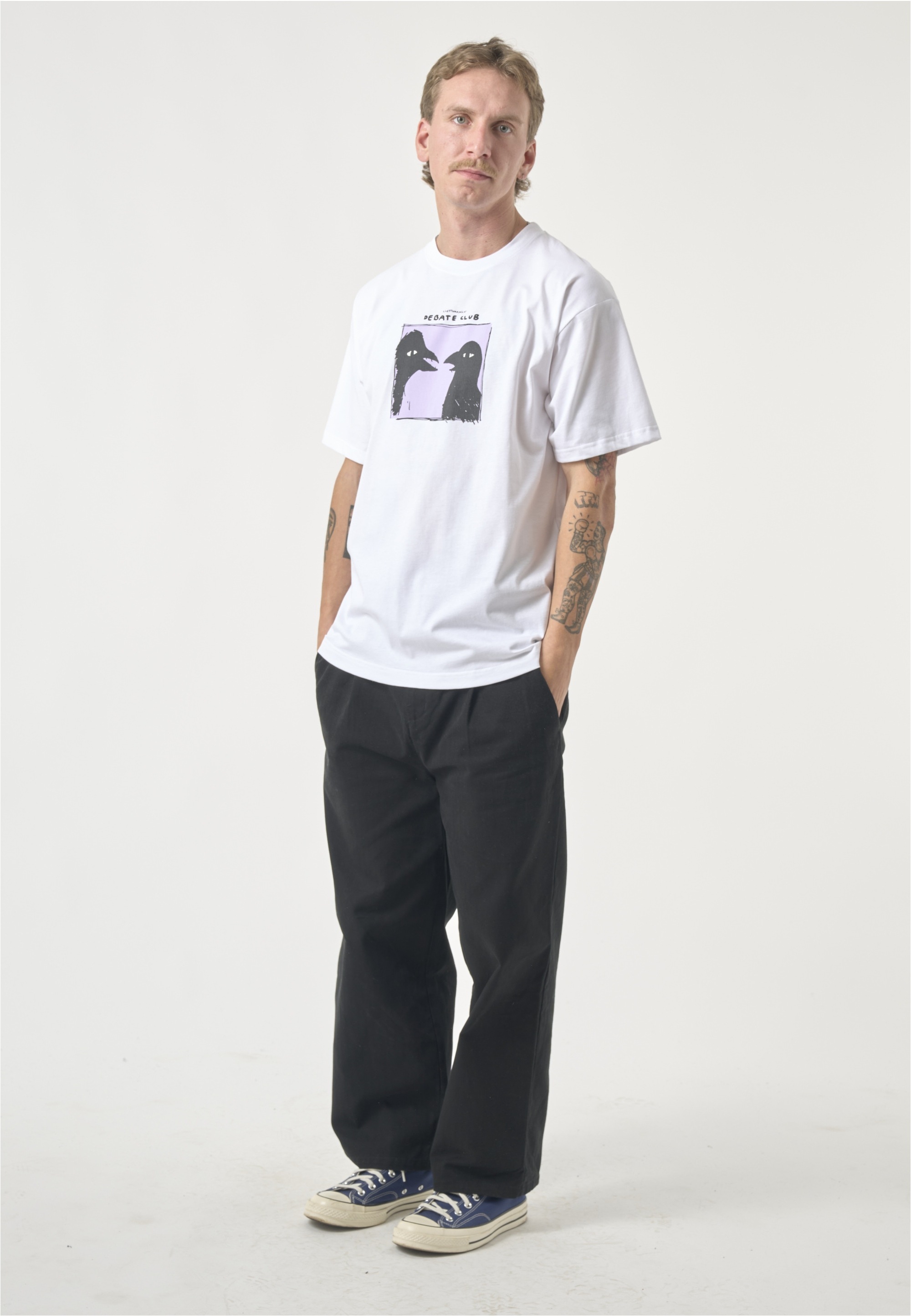 Cleptomanicx T-Shirt »Classic Tee Debate Club«, mit lockerem Schnitt