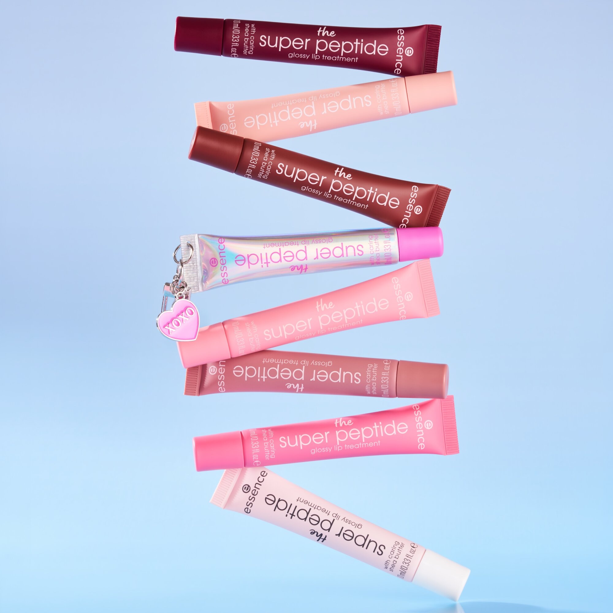 Essence Lipgloss »the super peptide glossy lip treatment«