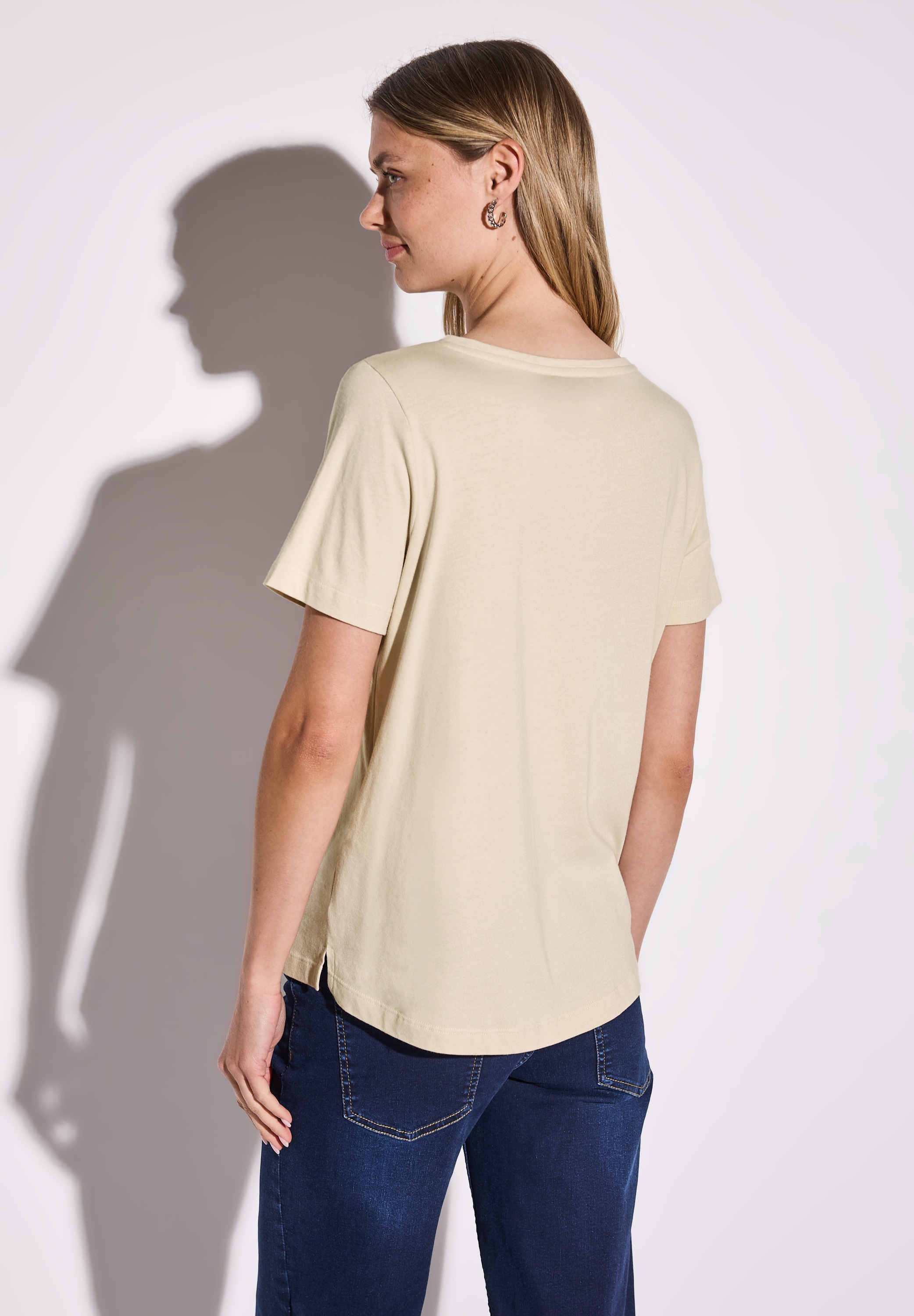 STREET ONE T-Shirt, im soften Baumwoll-Mix