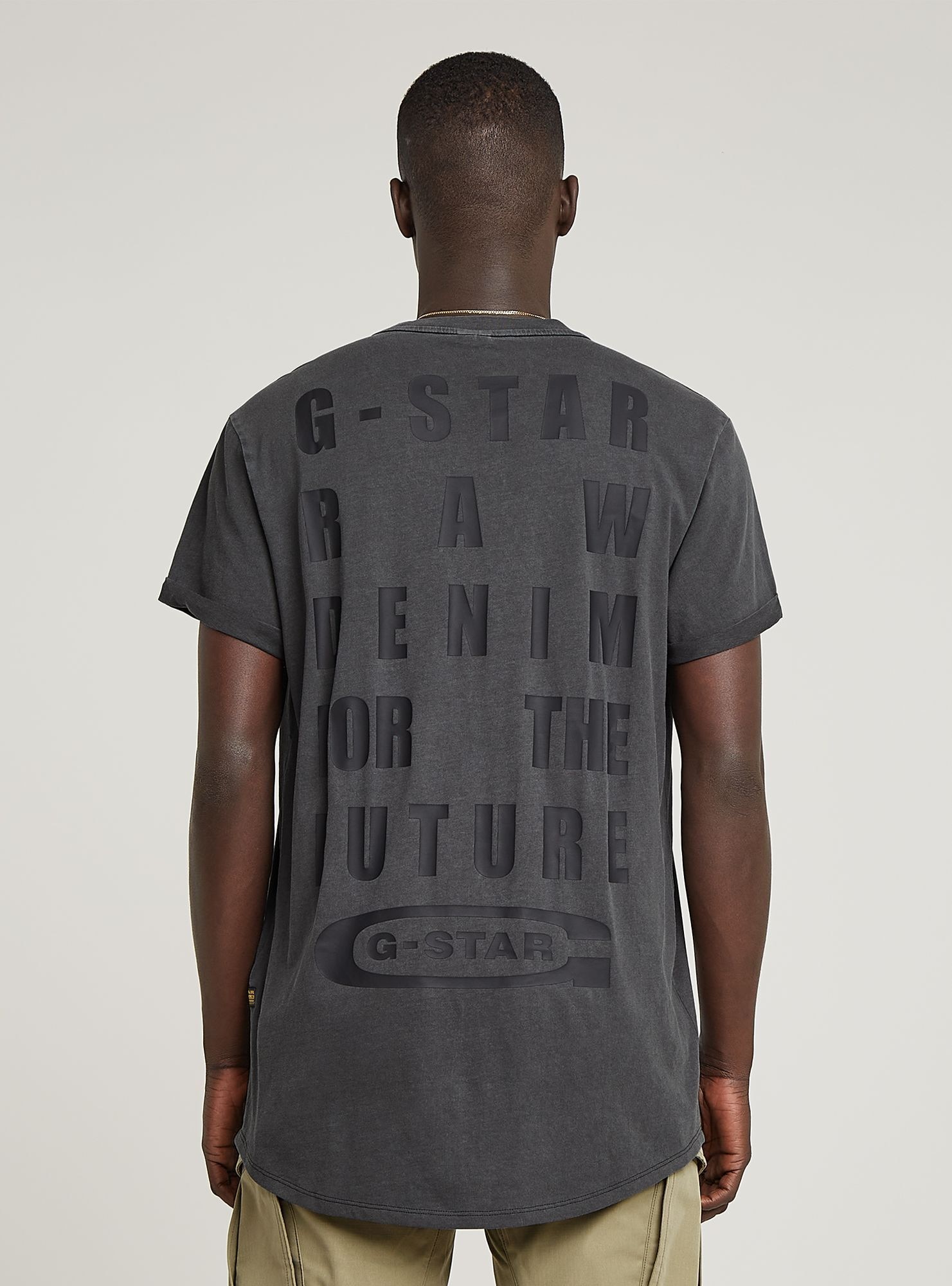G-STAR T-Shirt "Text Back Graphic Overdyed Lash T-Shirt" günstig online kaufen
