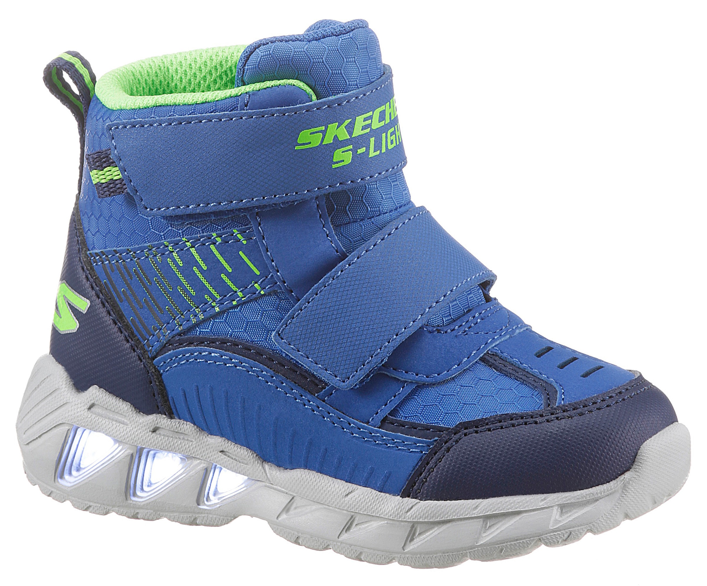 Skechers Kids Klettstiefel »Blinkstiefel MAGNA LIGHTS«, leicht und mit Blinkfunktion