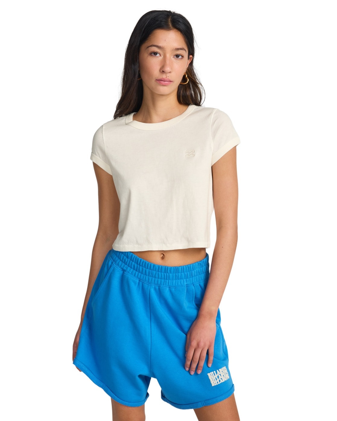 Shorts BILLABONG "So Typical", Damen, Gr. XS, blau, Obermaterial: 55% Walkfrottier, 25% Walkfrottier, 20% Microfaser;, Hosen Shorts