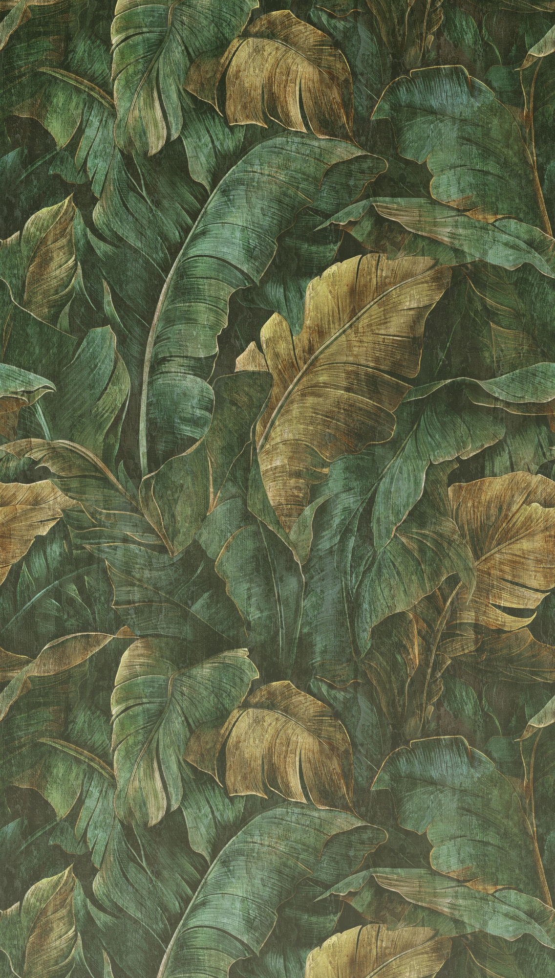 living walls Fototapete »The Wall 4 Botanic – Tropische Palmenblätter Vlies-Fototapete« botanisch | matt | tropisch leicht strukturiert Tropische Palmenblätter mit natürlicher Tiefenwirkung