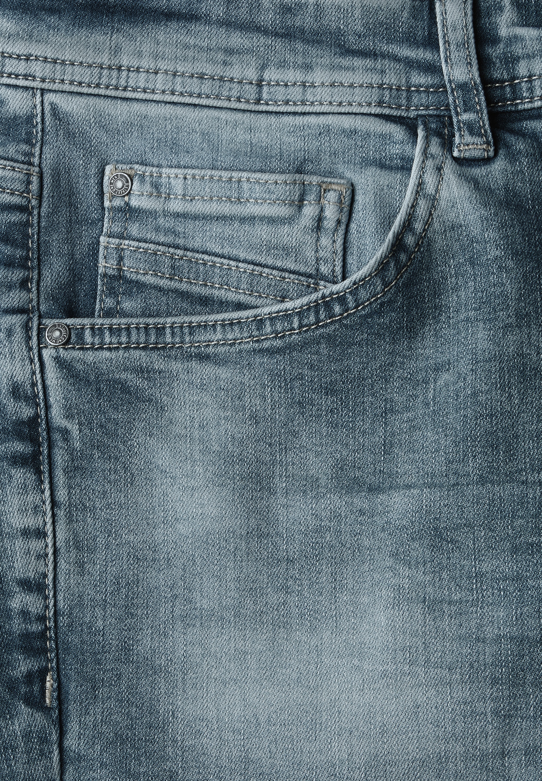 STREET ONE MEN Regular-fit-Jeans, 5-Pocket-Style