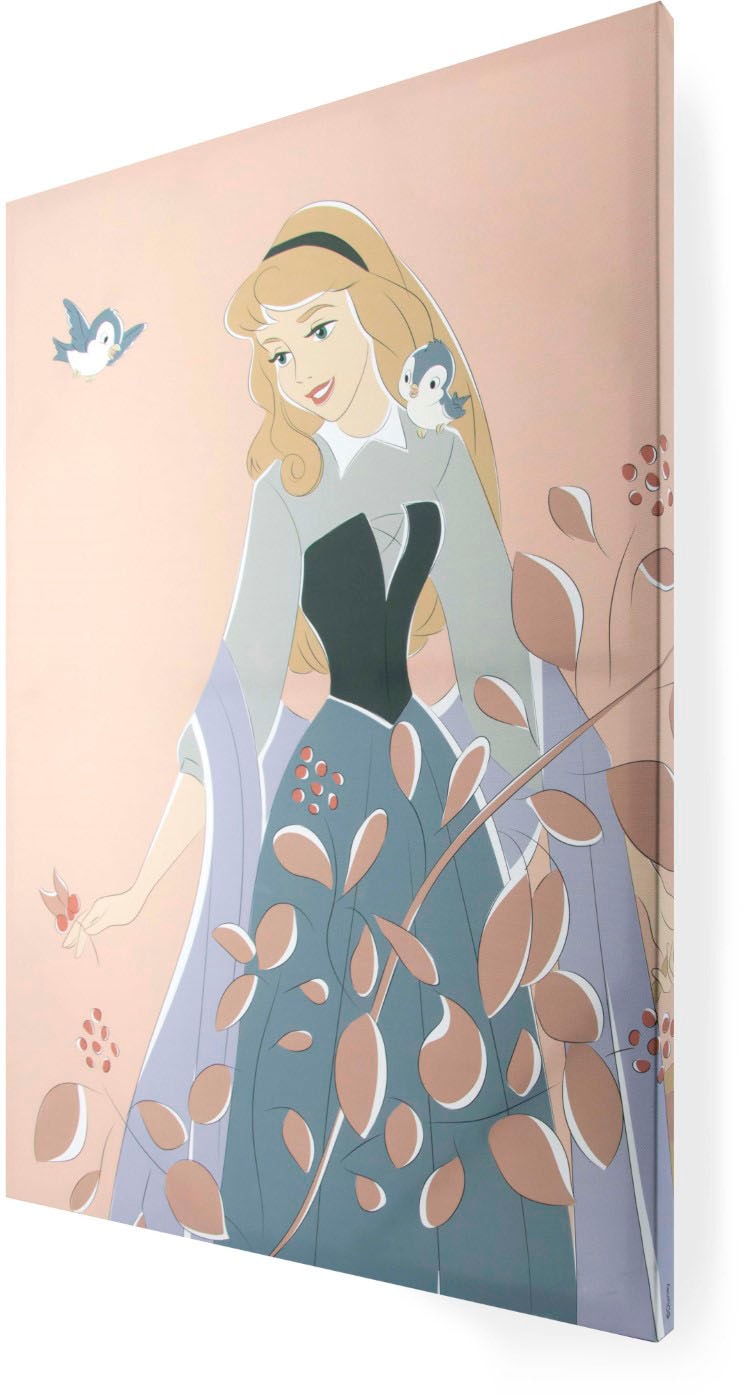 | Leinwandbild 1 »Leinwandbild kaufen 50x70cm«, Disney St.) BAUR Princess (Packung,