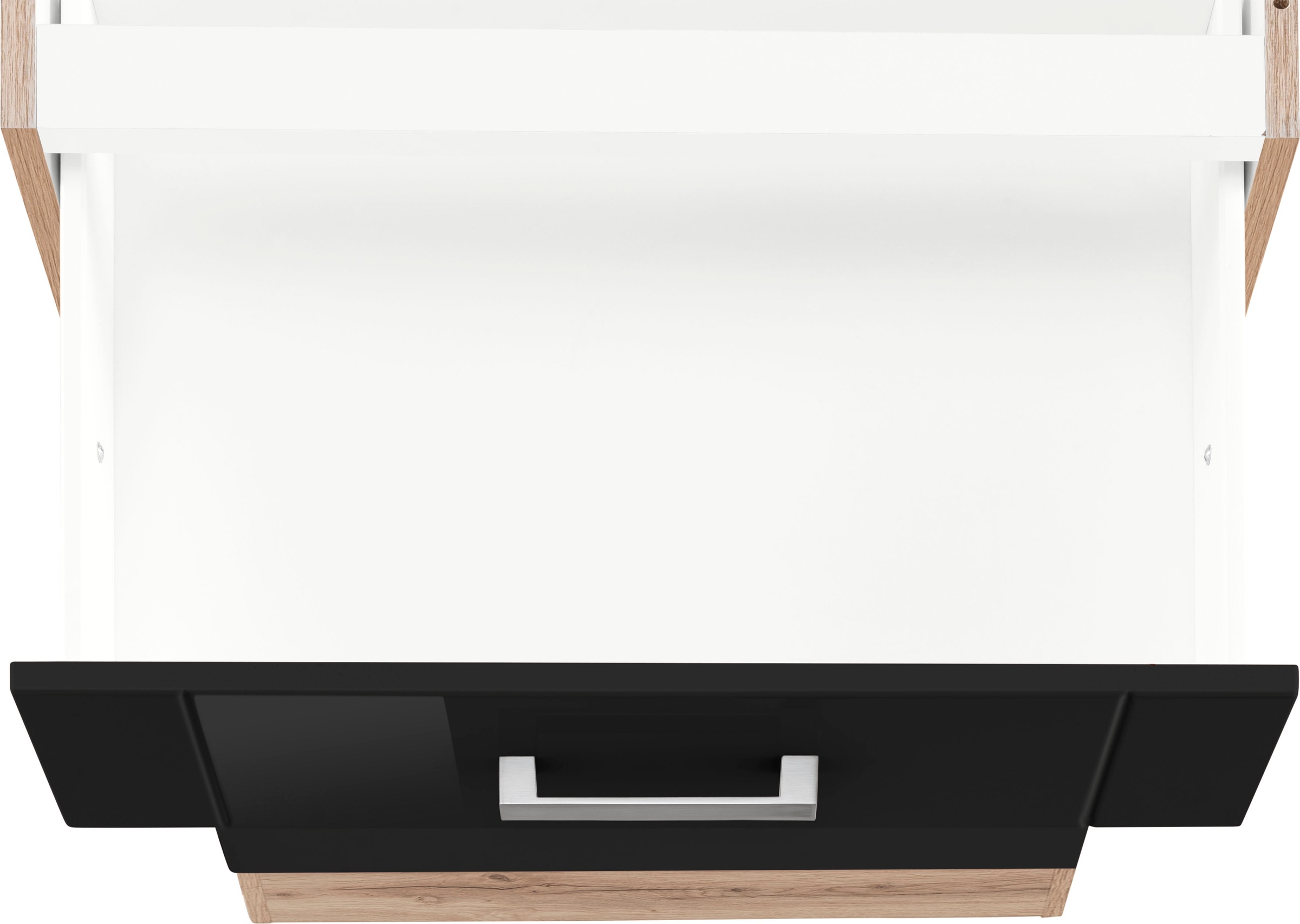KOCHSTATION Unterschrank »KS-Tinnum«, 60 cm breit, MDF-Fronten, Metallgriff, 1 Schubkasten, 1 Tür