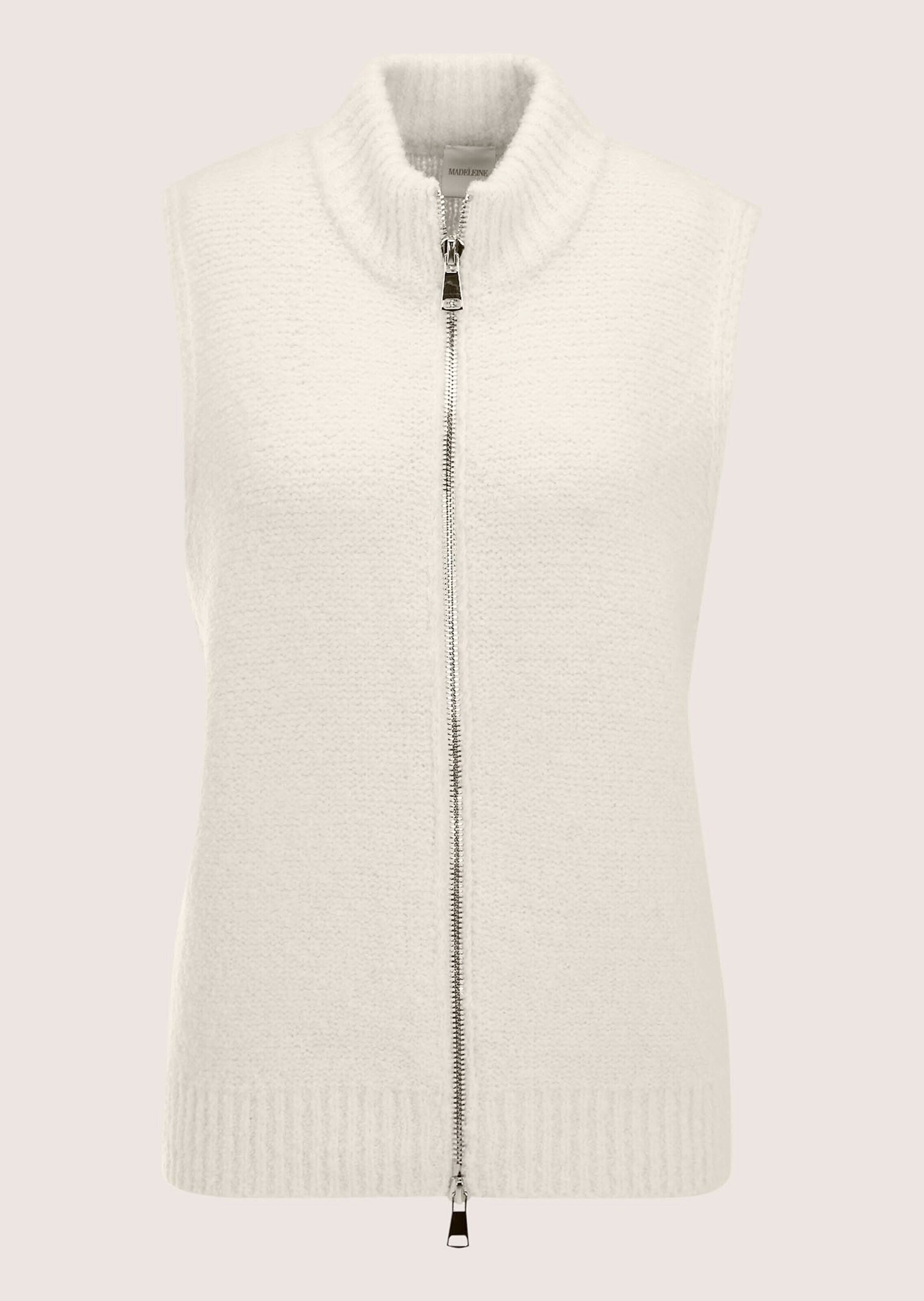 MADELEINE Strickjacke "Strickweste Modische Weste mit Grobstrick-Design" Ma günstig online kaufen